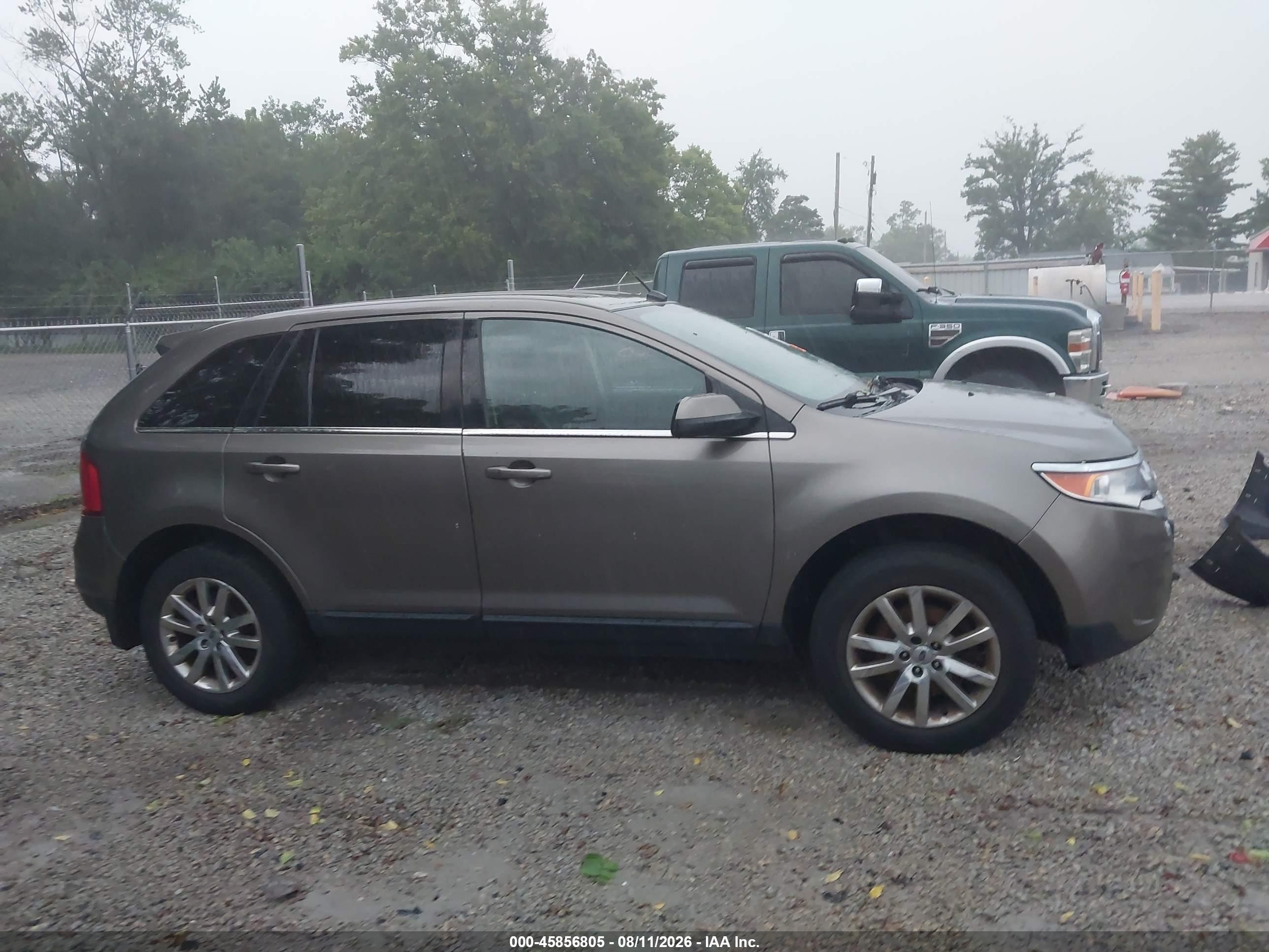 2014 Ford Edge Limited Gray vin: 2FMDK4KC6EBA26842