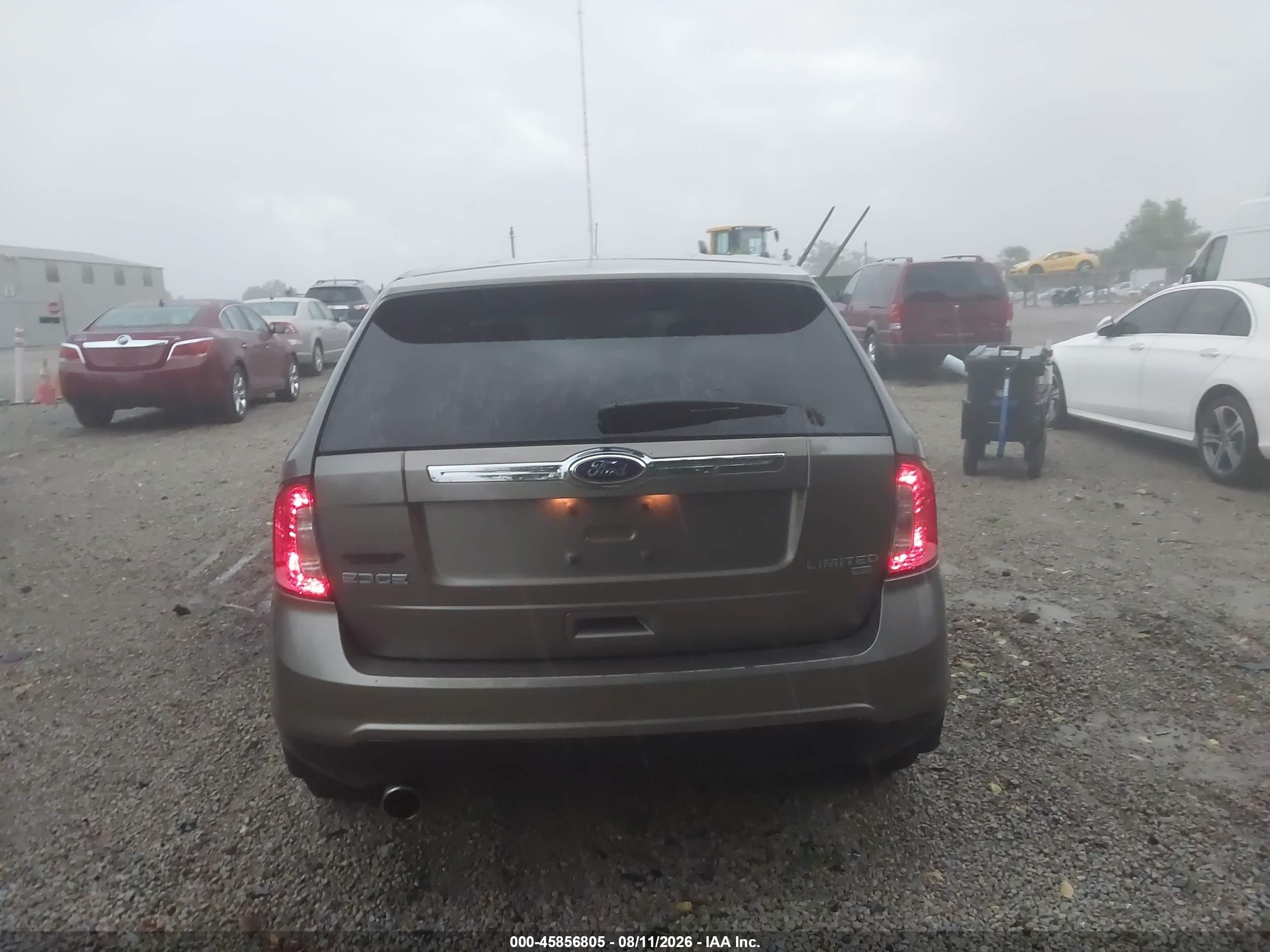2014 Ford Edge Limited Gray vin: 2FMDK4KC6EBA26842