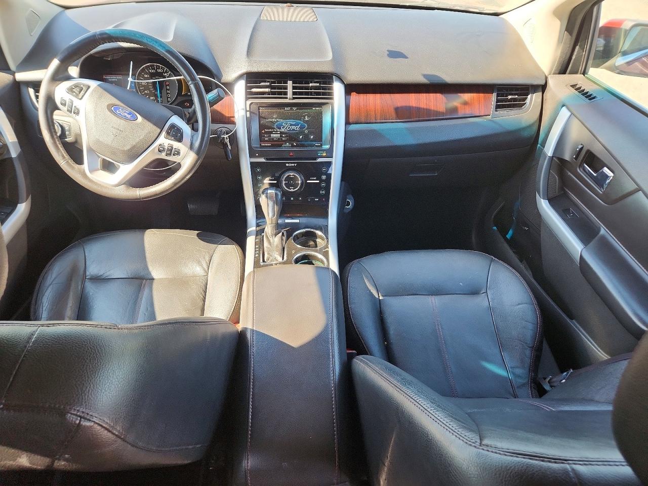 2014 Ford Edge Limited Red vin: 2FMDK4KC6EBA57184