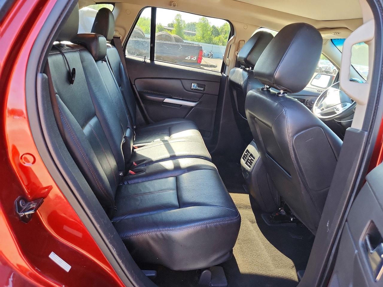 2014 Ford Edge Limited Red vin: 2FMDK4KC6EBA57184