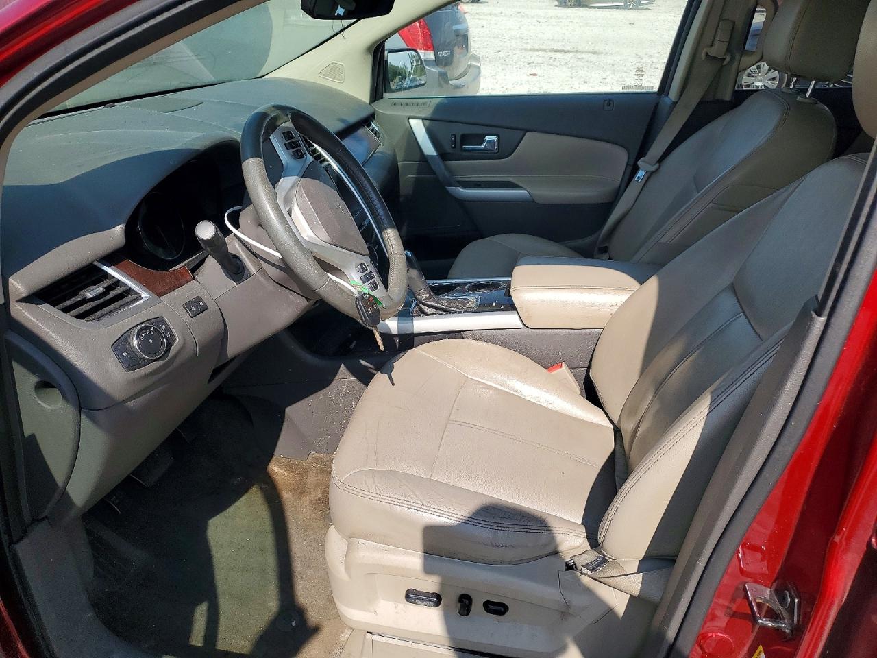 2014 Ford Edge Limited Red vin: 2FMDK4KC6EBA84451