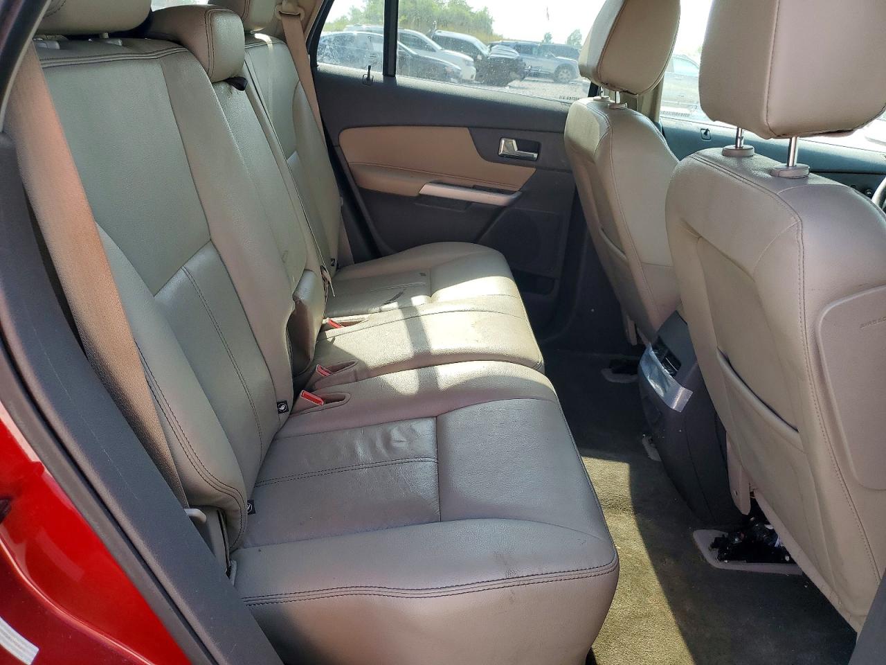 2014 Ford Edge Limited Red vin: 2FMDK4KC6EBA84451