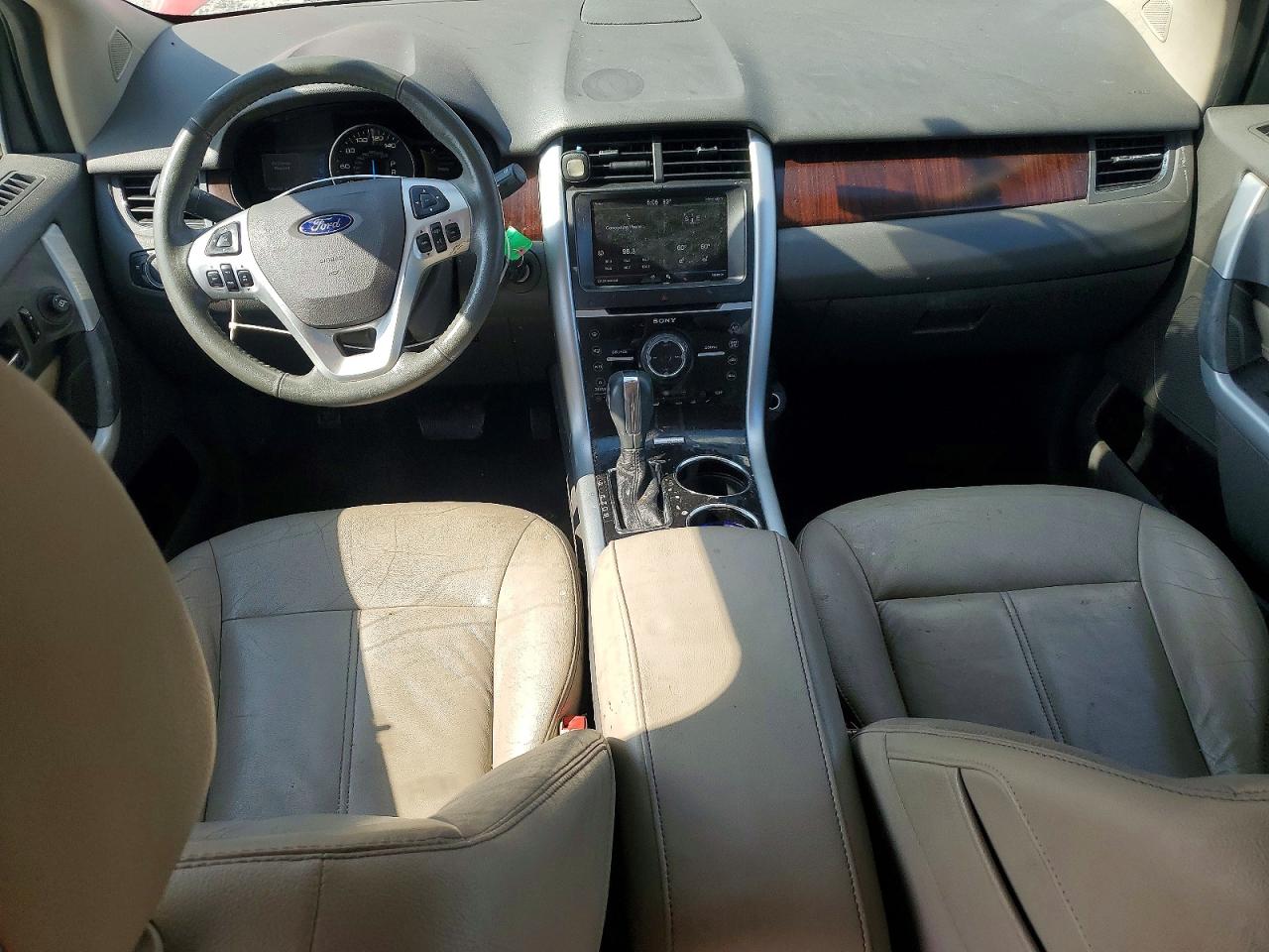 2014 Ford Edge Limited Red vin: 2FMDK4KC6EBA84451