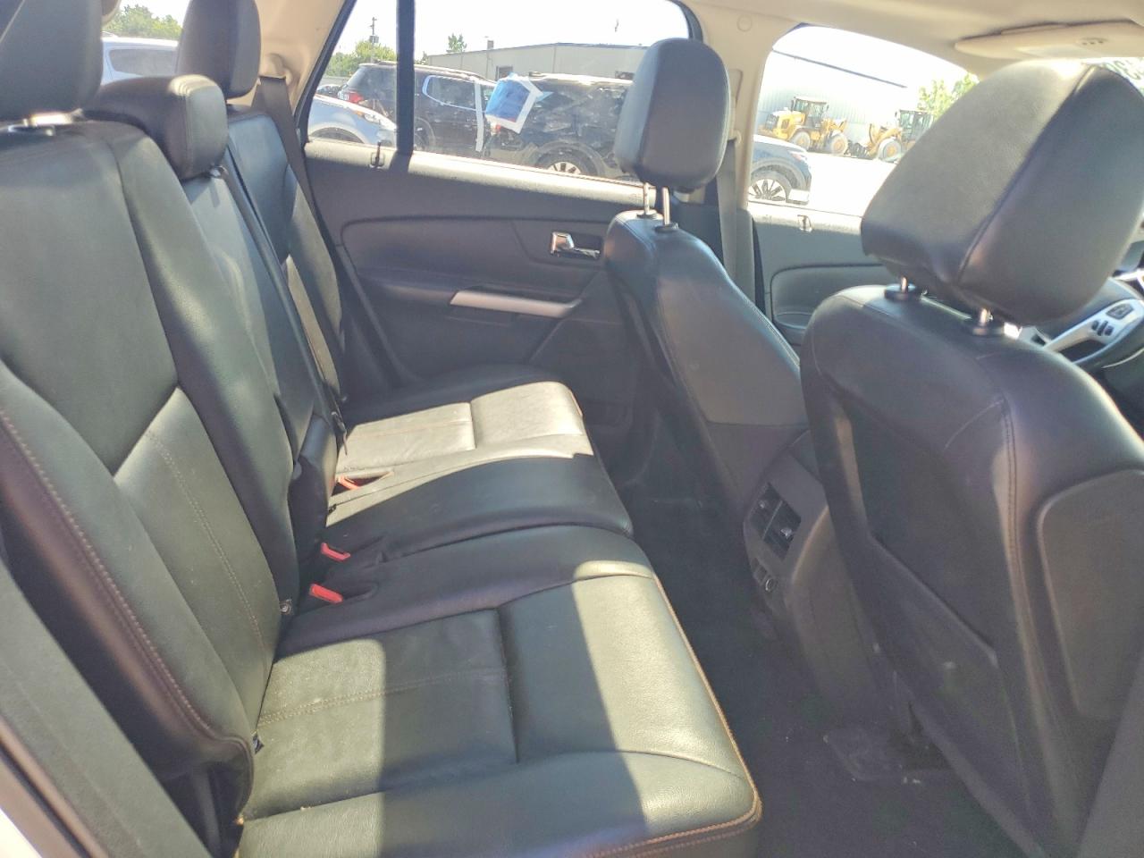 2014 Ford Edge Limited White vin: 2FMDK4KC6EBB51551