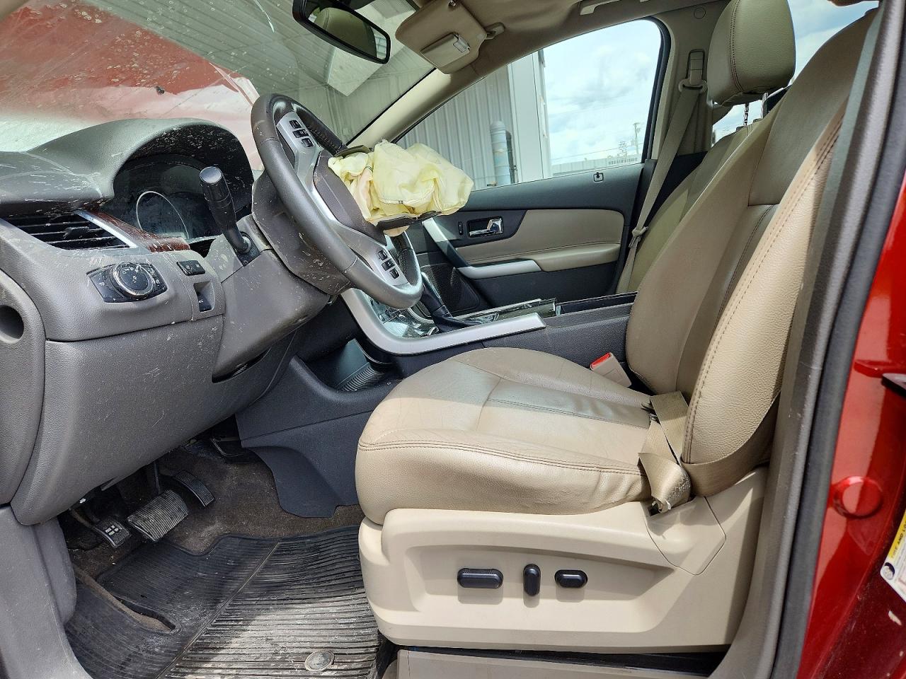 2014 Ford Edge Limited Красный vin: 2FMDK4KC6EBB61948