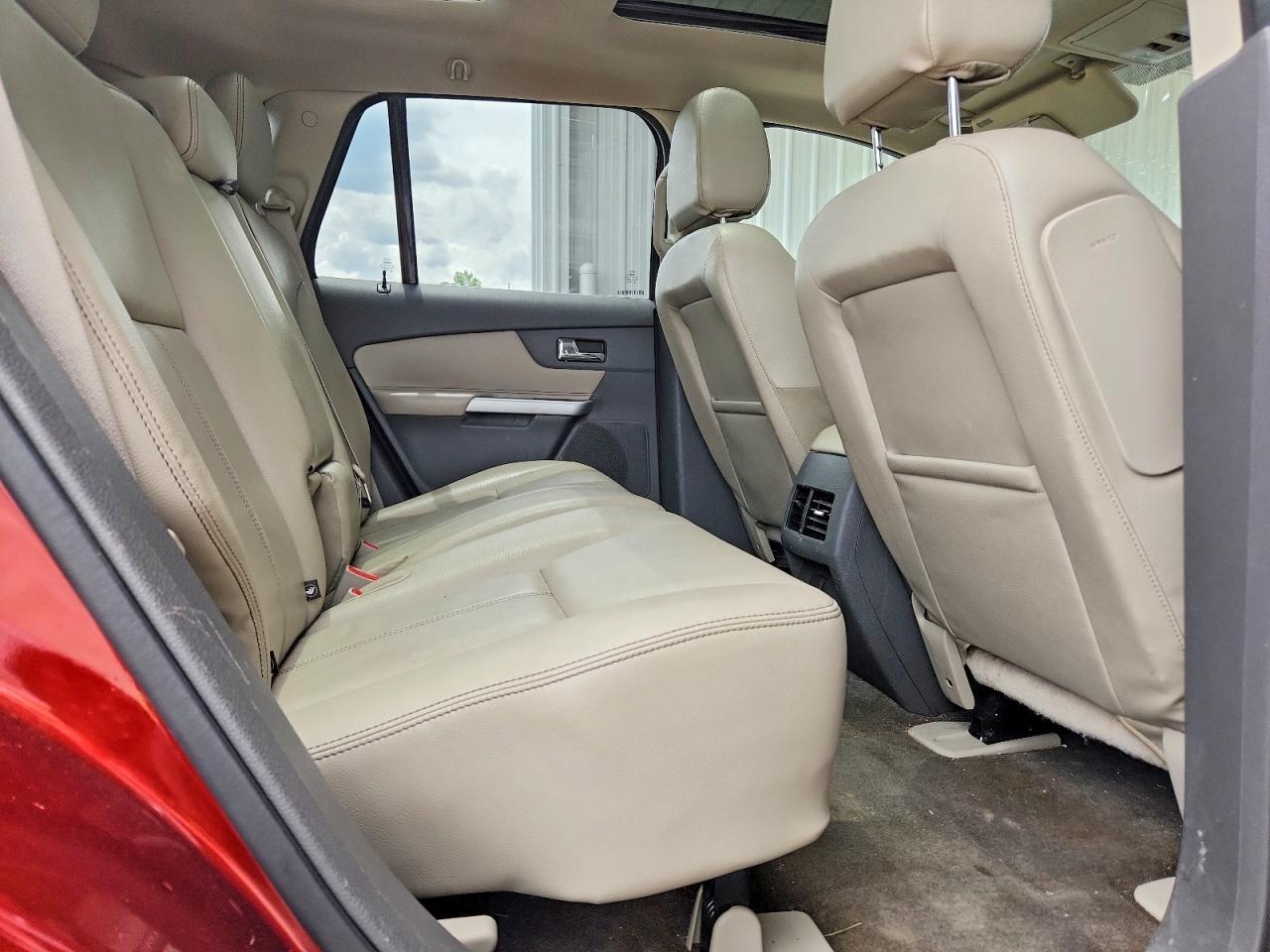2014 Ford Edge Limited Красный vin: 2FMDK4KC6EBB61948