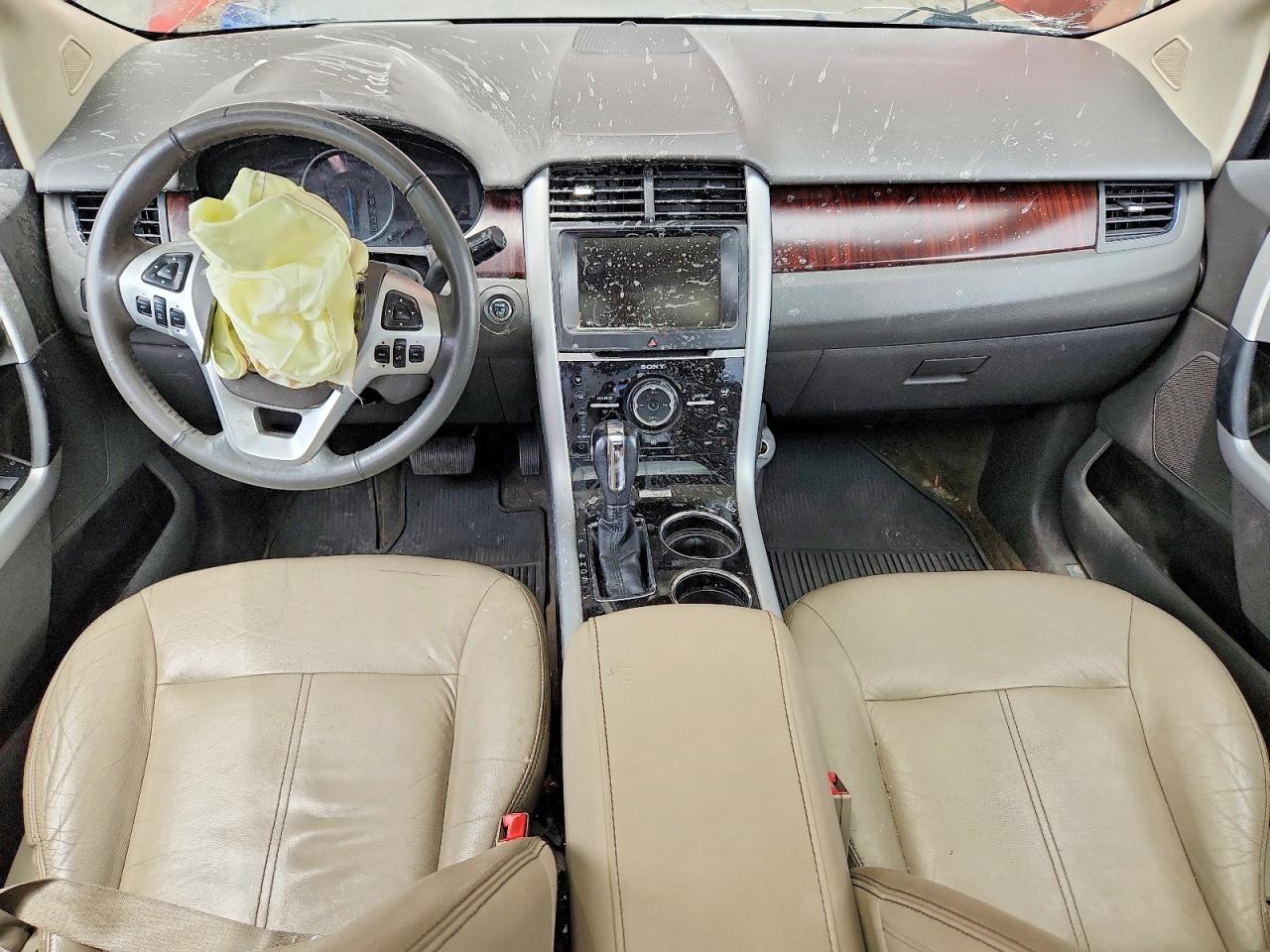 2014 Ford Edge Limited Красный vin: 2FMDK4KC6EBB61948