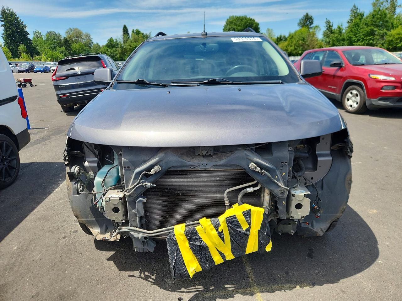2010 Ford Edge Limited Серый vin: 2FMDK4KC7ABA42073
