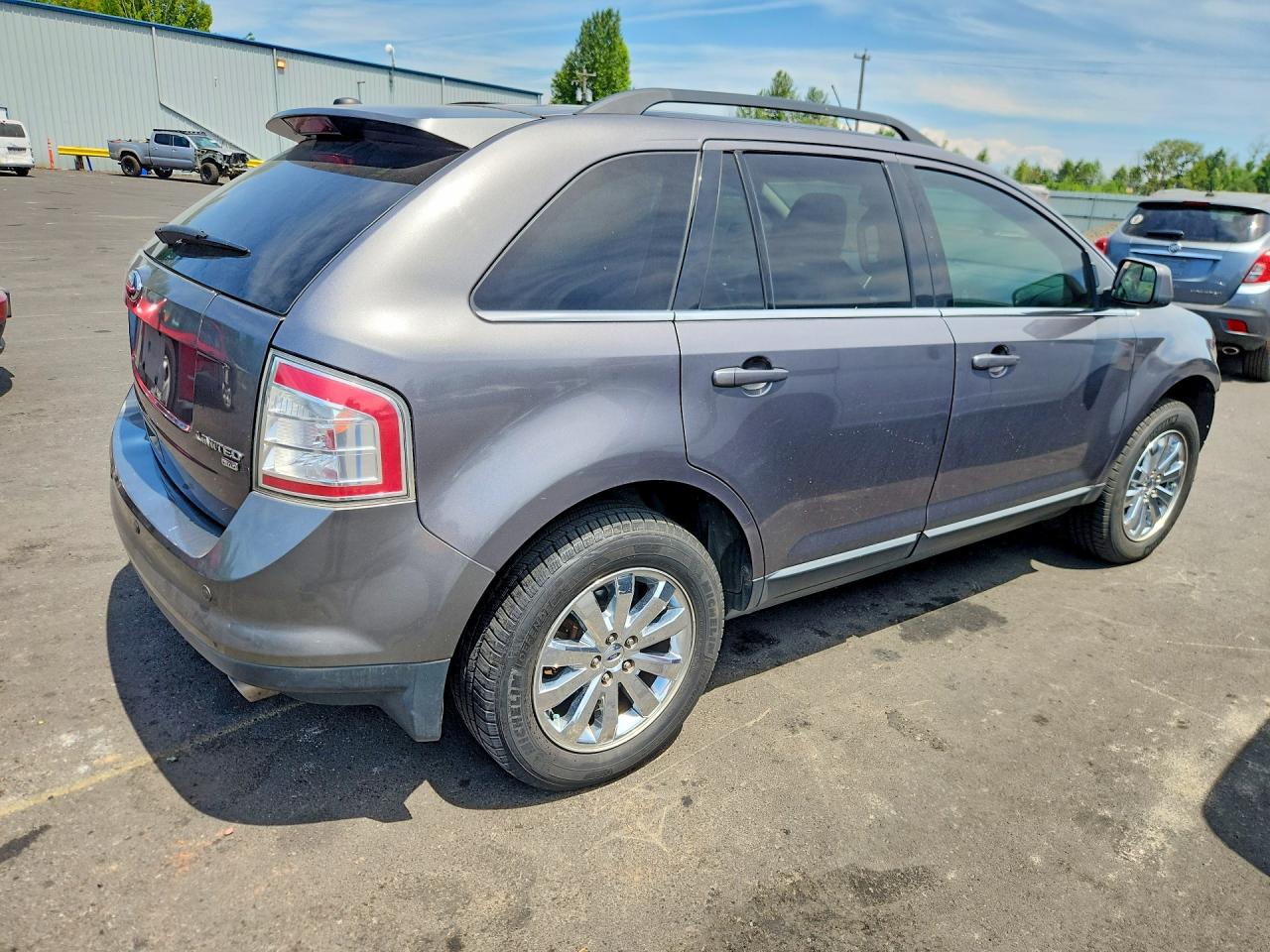 2010 Ford Edge Limited Серый vin: 2FMDK4KC7ABA42073