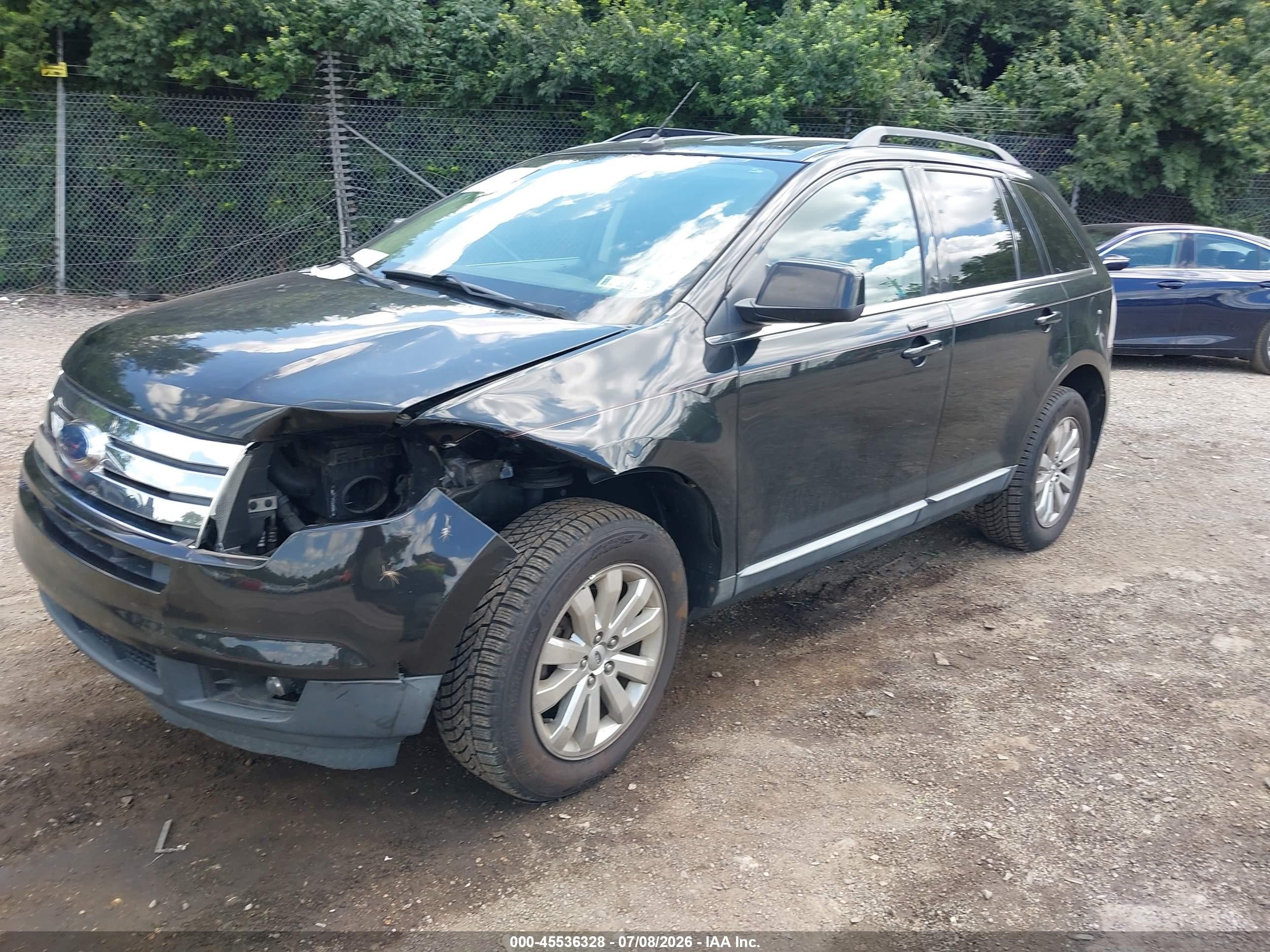 2010 Ford Edge Limited Black vin: 2FMDK4KC7ABA94058