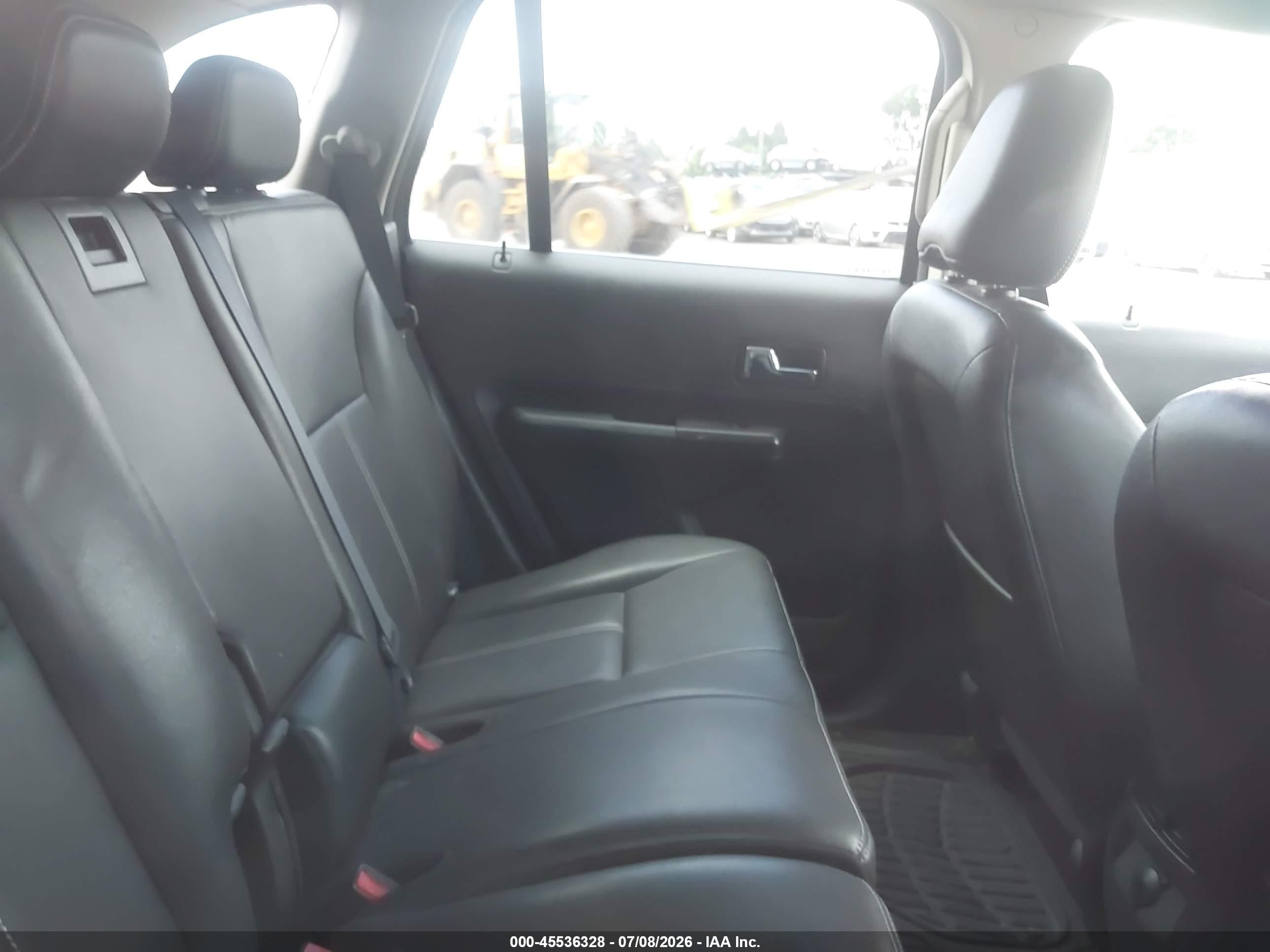 2010 Ford Edge Limited Black vin: 2FMDK4KC7ABA94058