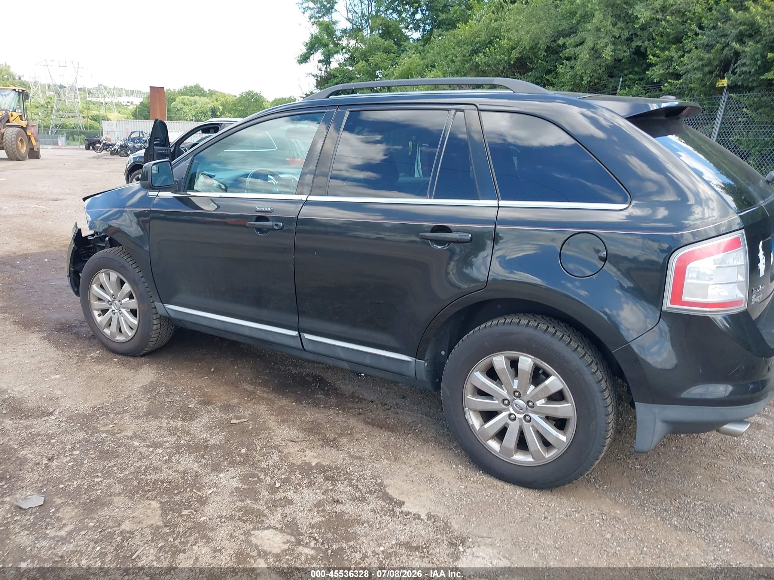 2010 Ford Edge Limited Black vin: 2FMDK4KC7ABA94058
