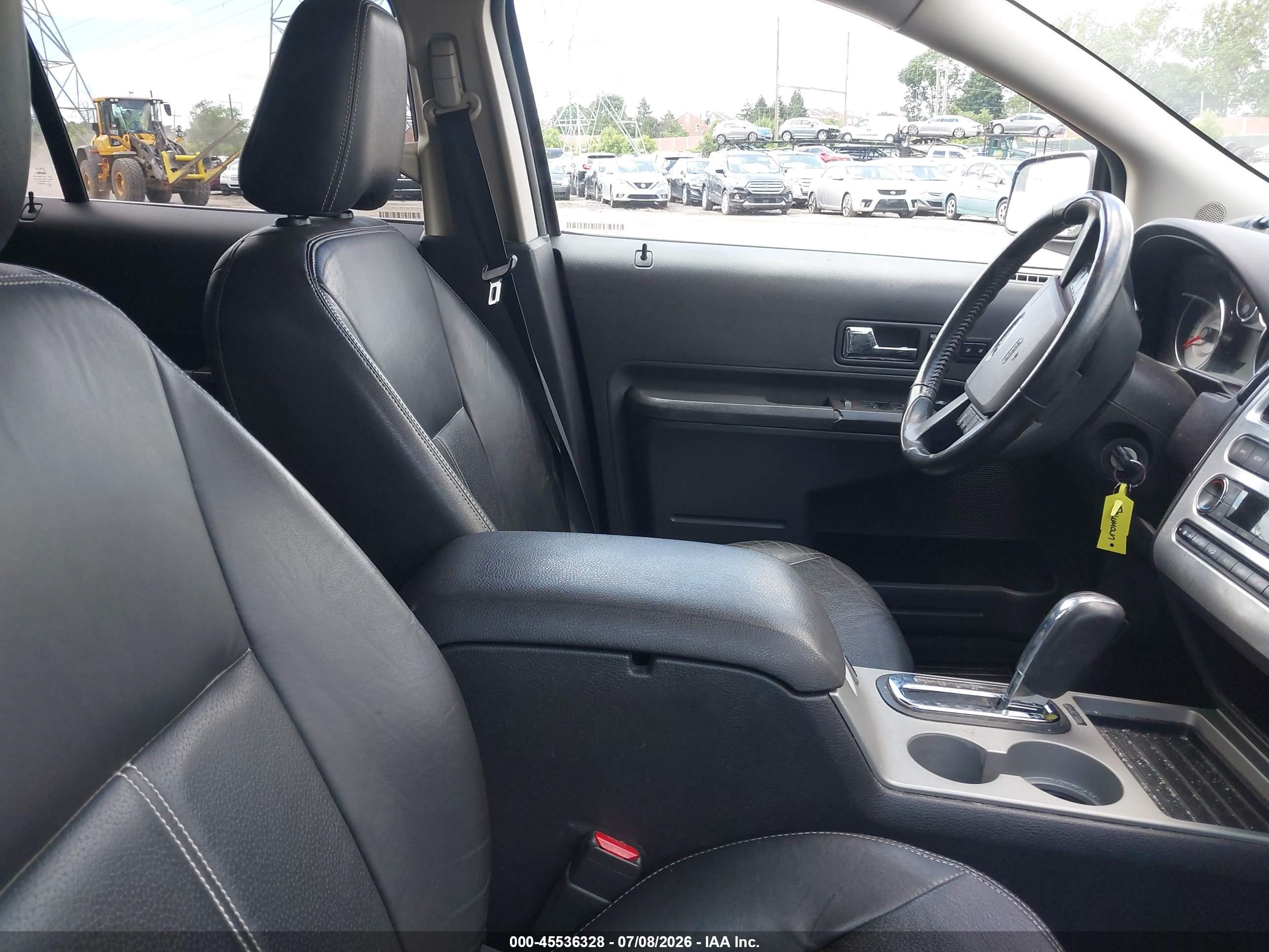 2010 Ford Edge Limited Black vin: 2FMDK4KC7ABA94058