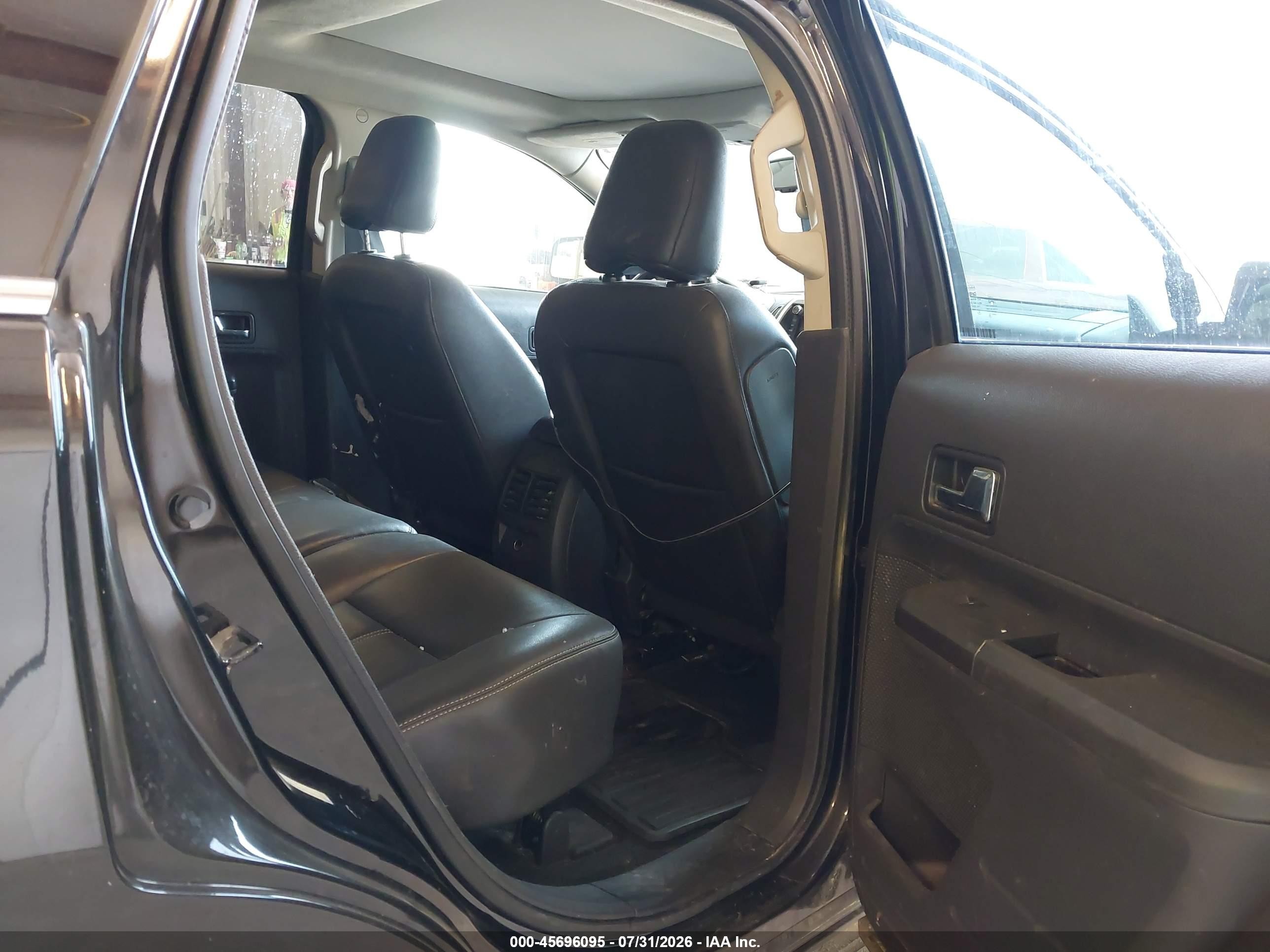 2010 Ford Edge Limited Black vin: 2FMDK4KC7ABB04510