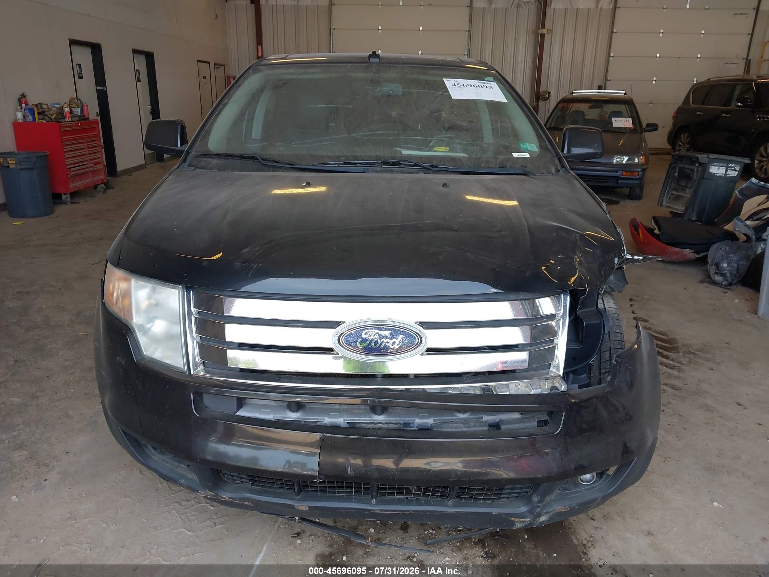 2010 Ford Edge Limited Black vin: 2FMDK4KC7ABB04510