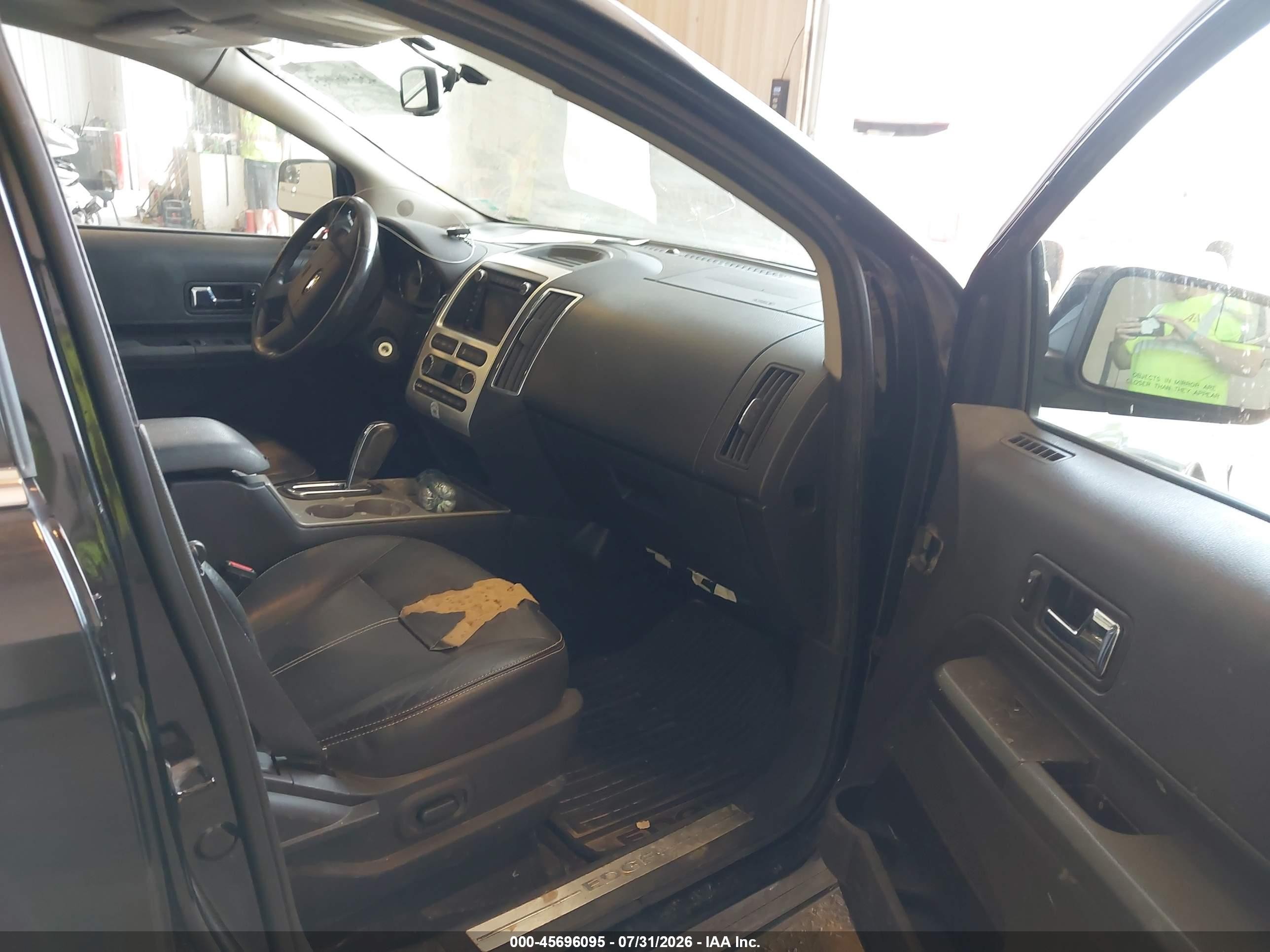 2010 Ford Edge Limited Black vin: 2FMDK4KC7ABB04510
