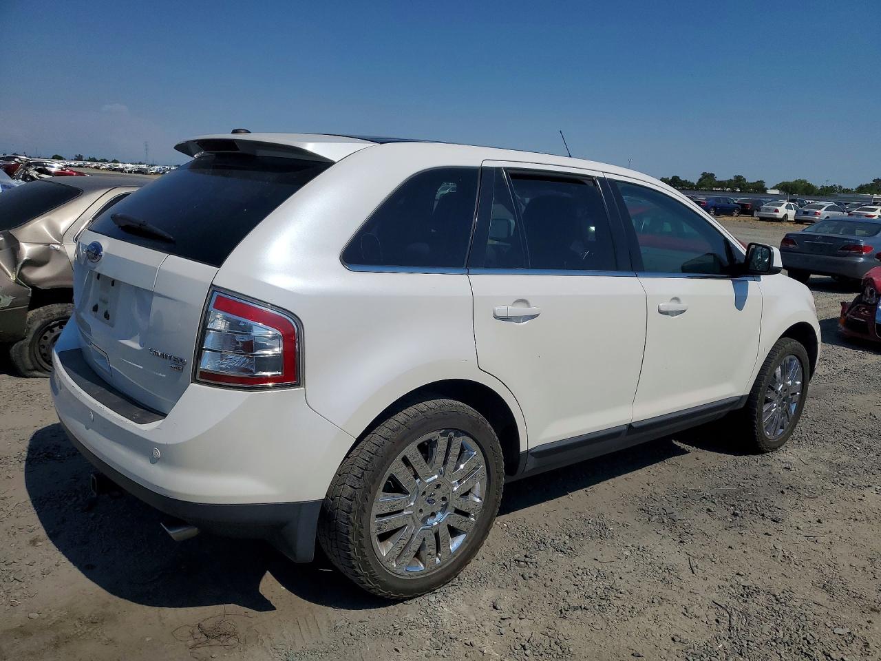 2010 Ford Edge Limited White vin: 2FMDK4KC7ABB11912