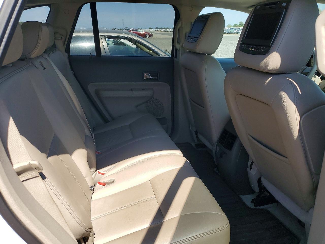 2010 Ford Edge Limited White vin: 2FMDK4KC7ABB11912