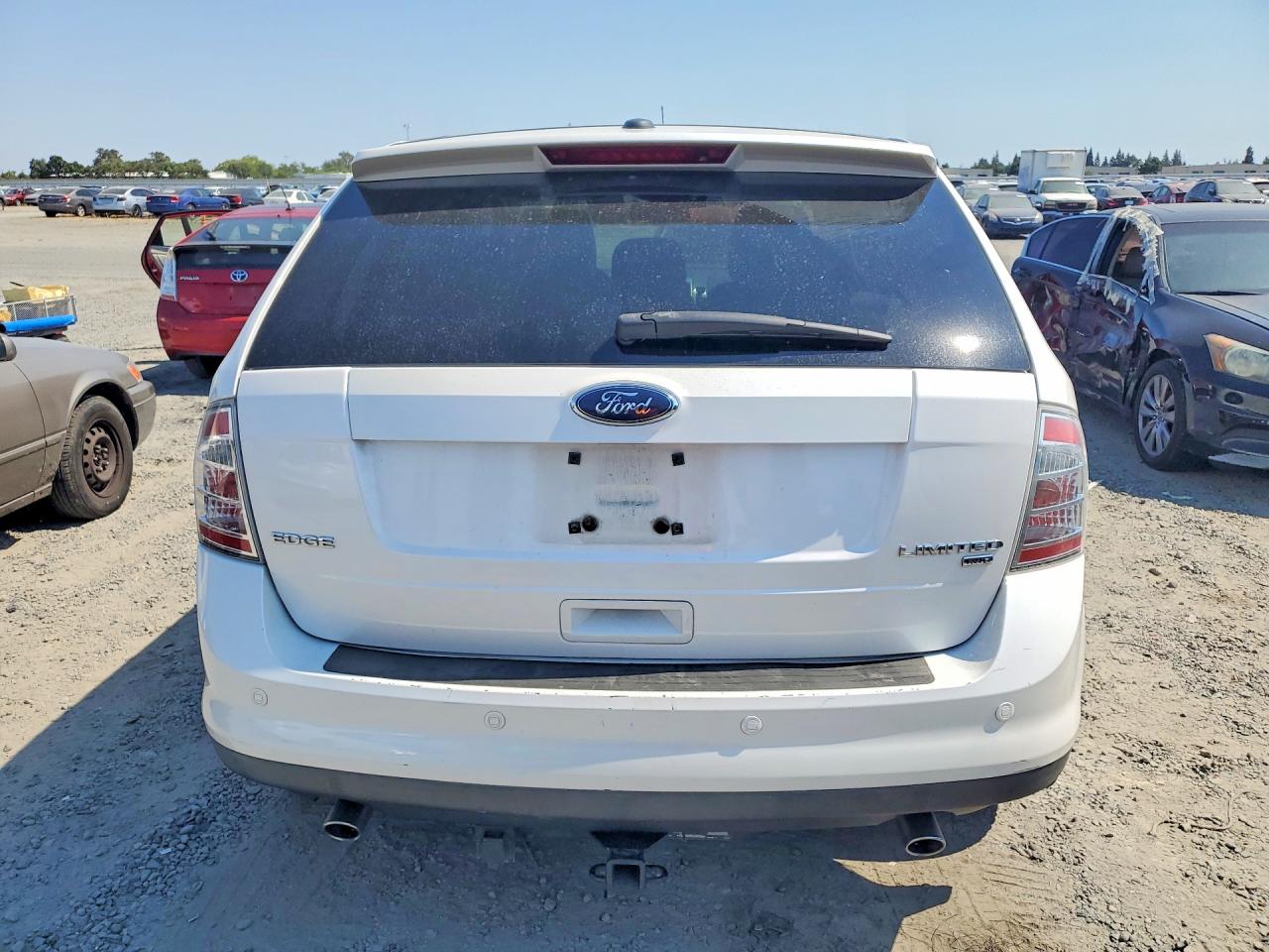 2010 Ford Edge Limited White vin: 2FMDK4KC7ABB11912