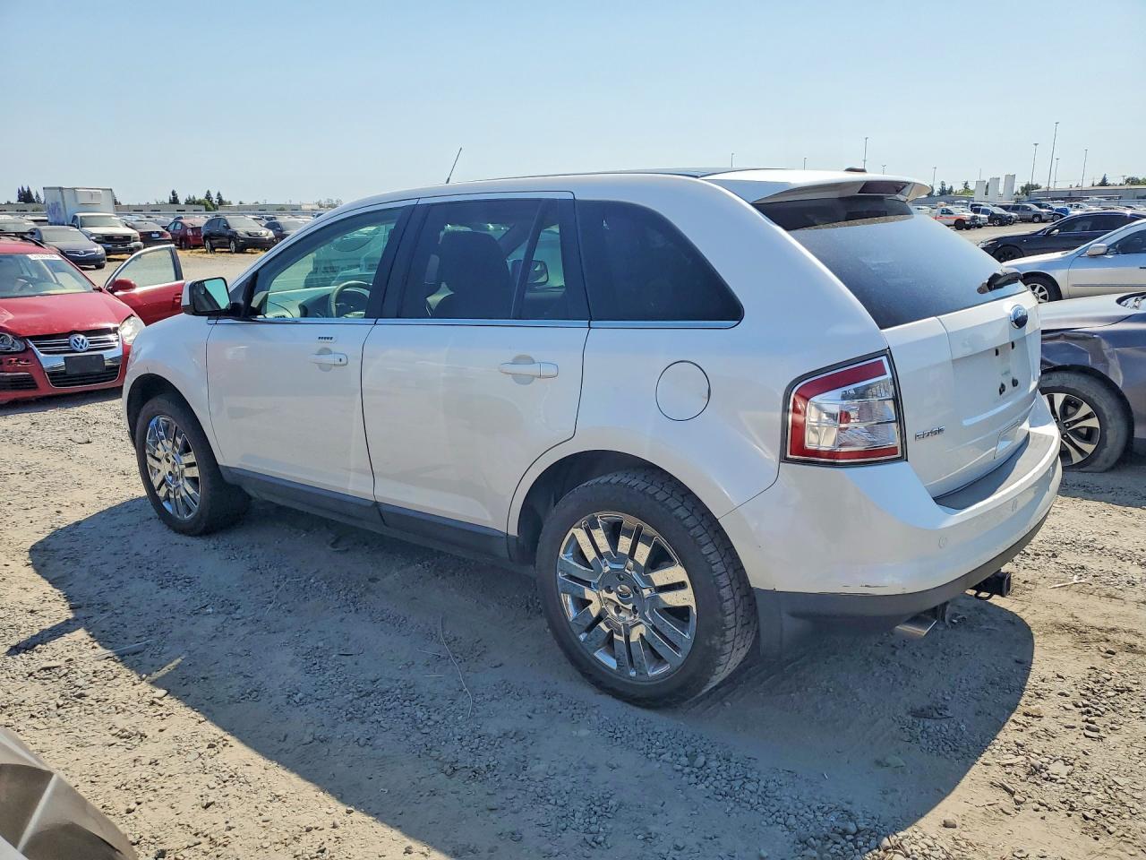 2010 Ford Edge Limited White vin: 2FMDK4KC7ABB11912