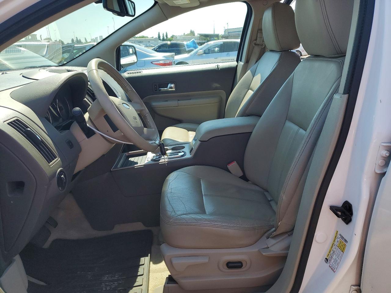 2010 Ford Edge Limited White vin: 2FMDK4KC7ABB11912
