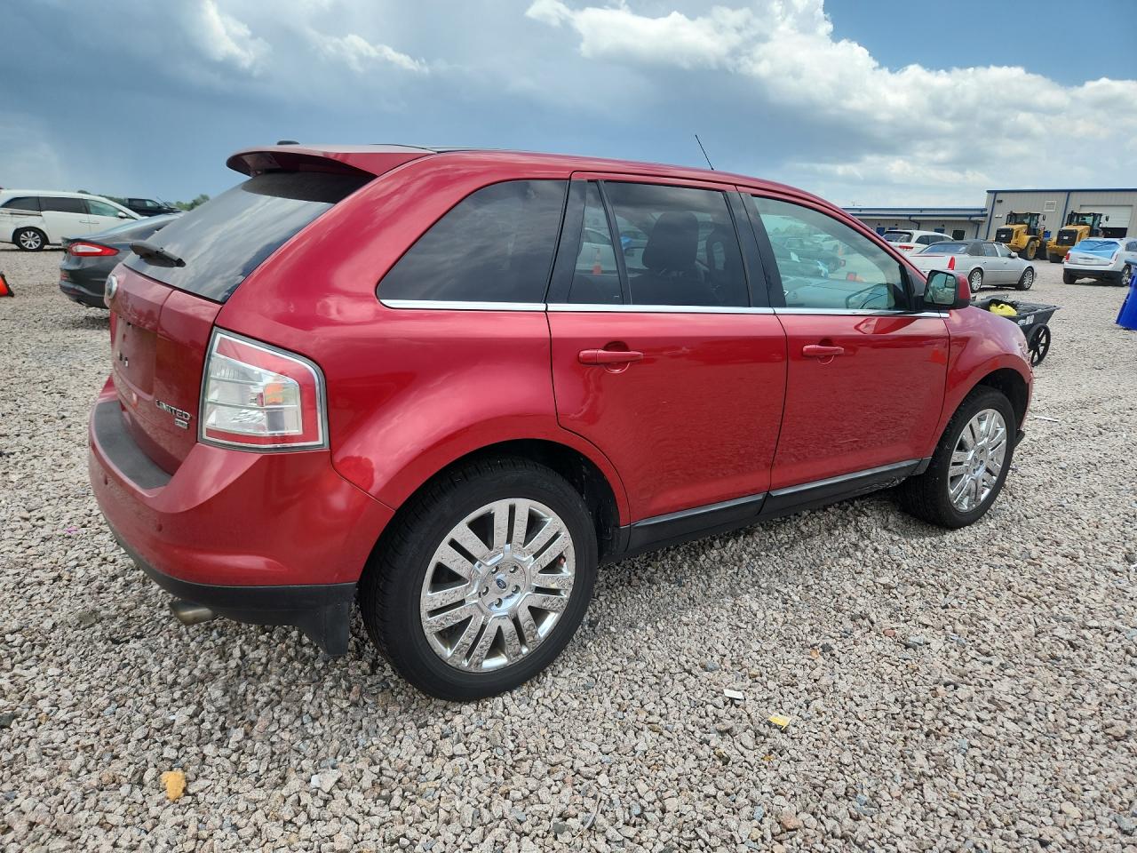 2010 Ford Edge Limited Red vin: 2FMDK4KC7ABB31416