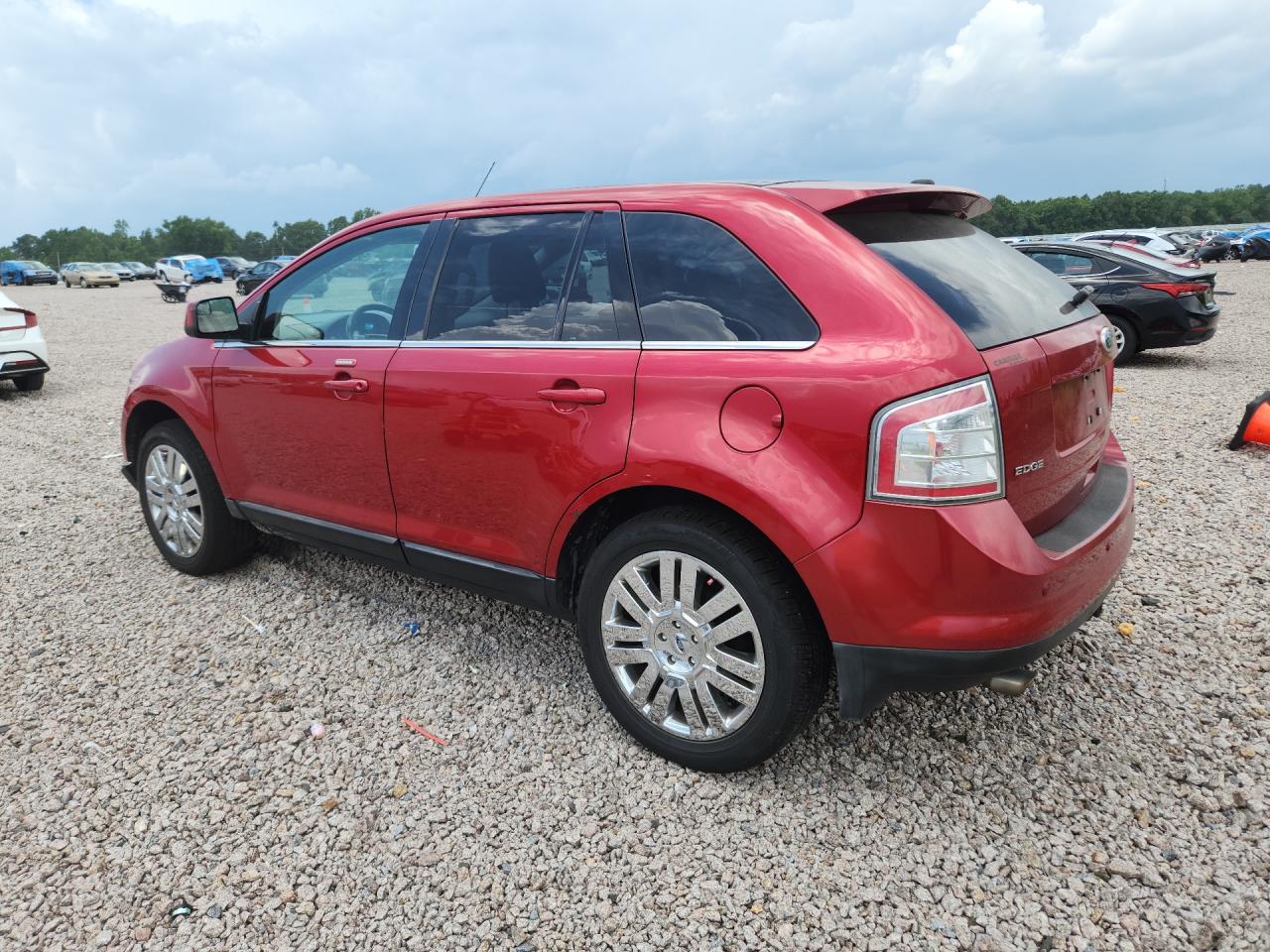 2010 Ford Edge Limited Red vin: 2FMDK4KC7ABB31416