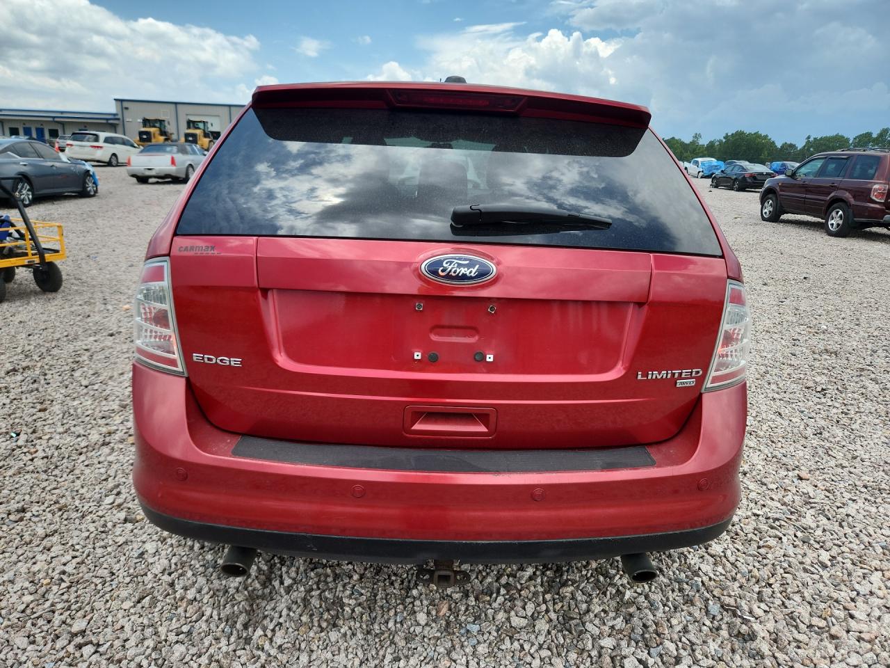 2010 Ford Edge Limited Red vin: 2FMDK4KC7ABB31416