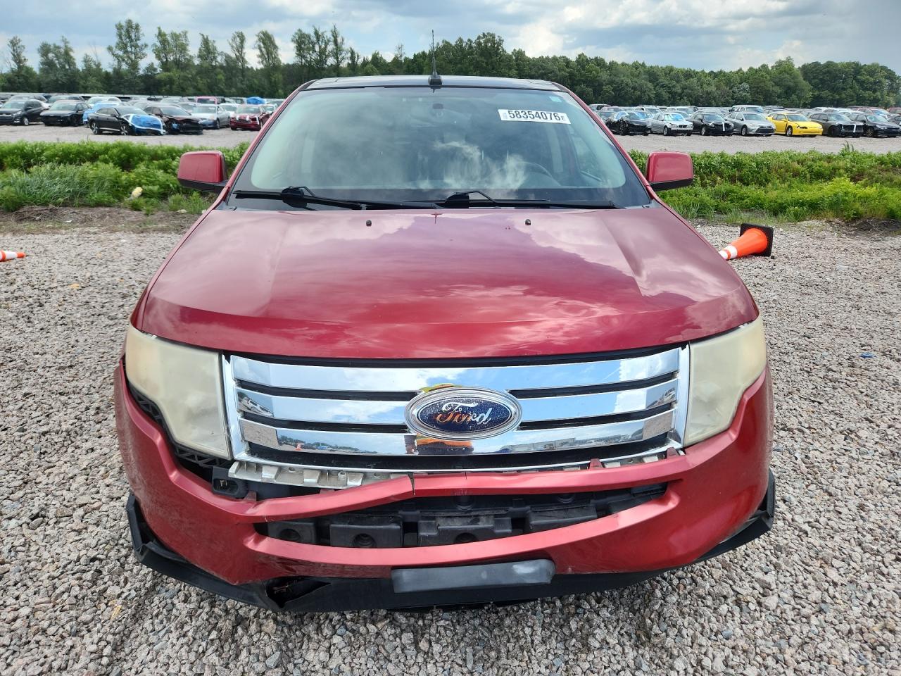 2010 Ford Edge Limited Red vin: 2FMDK4KC7ABB31416