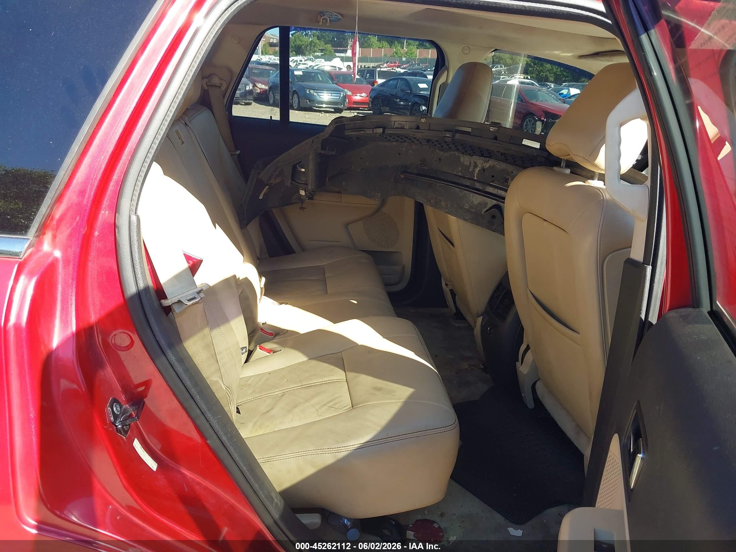 2010 Ford Edge Limited Red vin: 2FMDK4KC7ABB35157