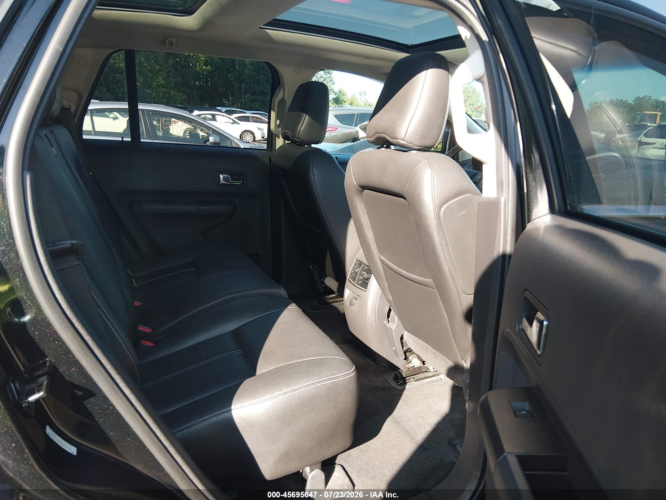 2010 Ford Edge Limited Black vin: 2FMDK4KC7ABB68580
