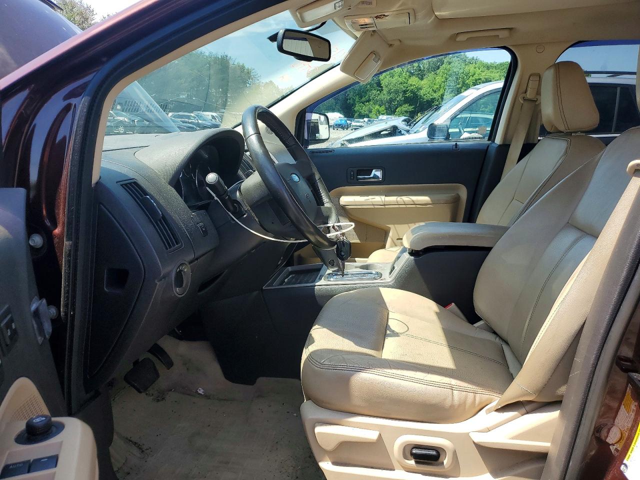 2010 Ford Edge Limited Burgundy vin: 2FMDK4KC7ABB71284