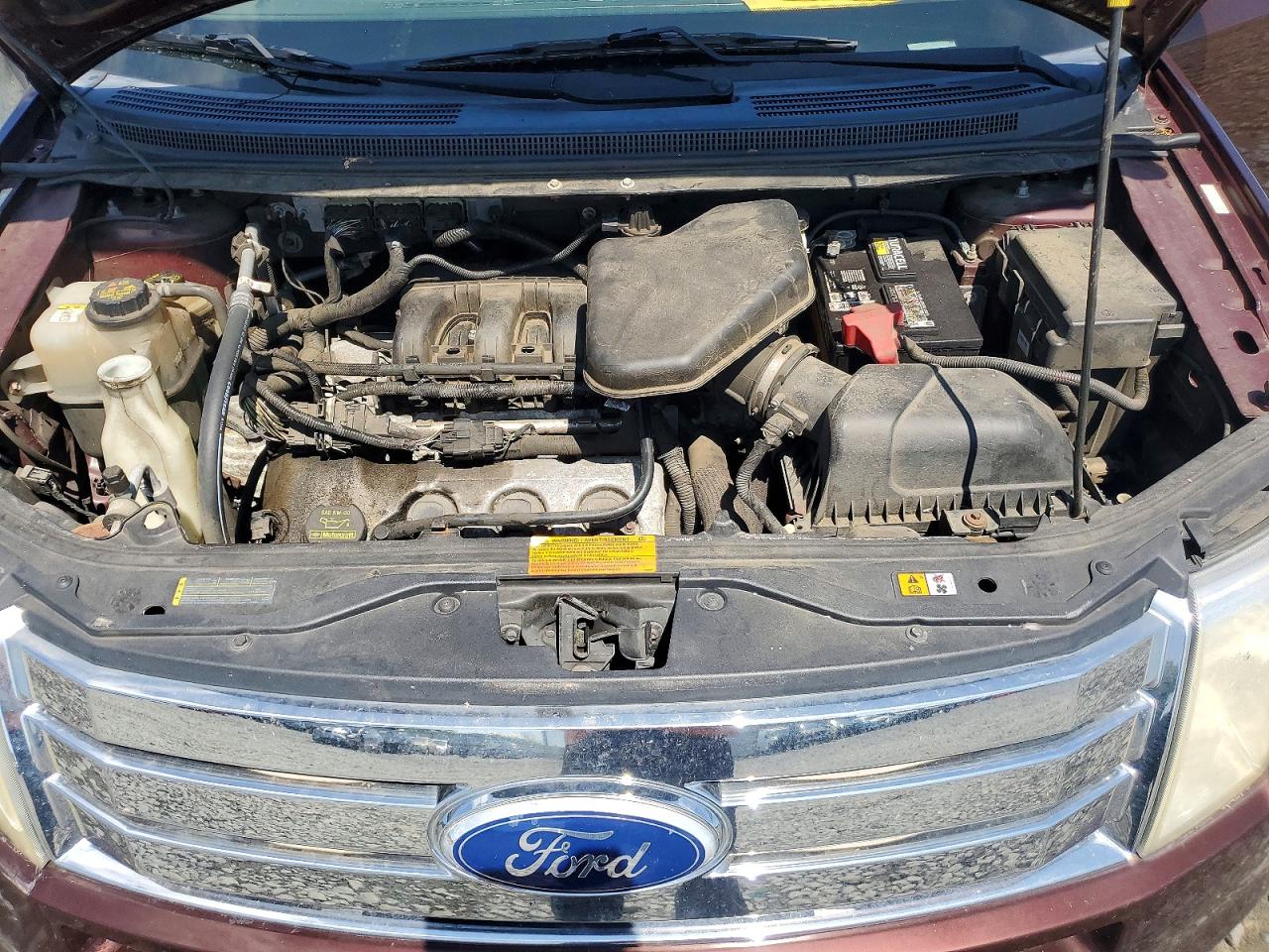 2010 Ford Edge Limited Burgundy vin: 2FMDK4KC7ABB71284