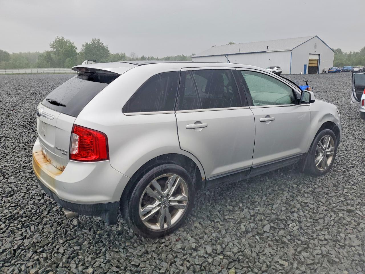 2011 Ford Edge Limited Silver vin: 2FMDK4KC7BBA41894