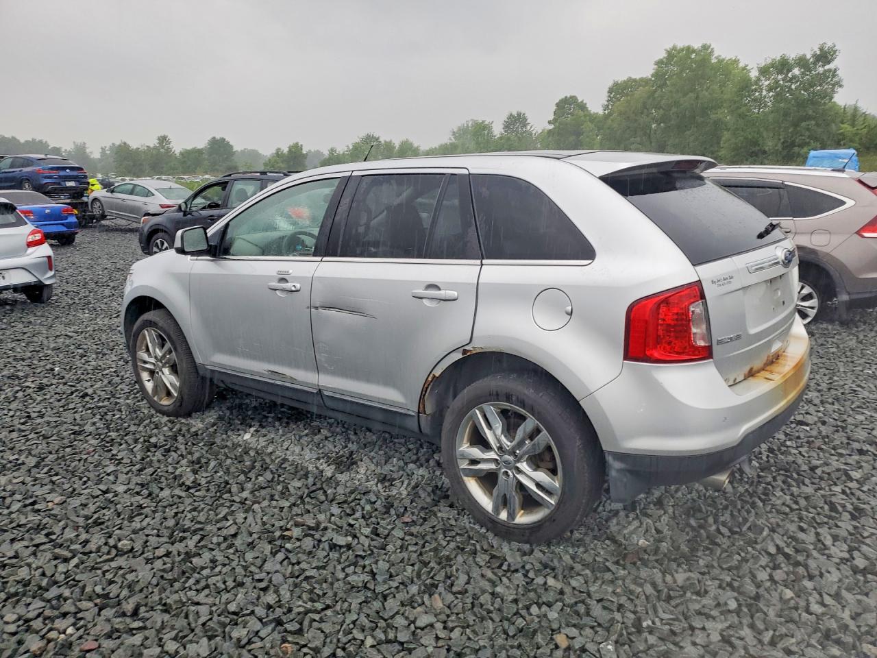 2011 Ford Edge Limited Silver vin: 2FMDK4KC7BBA41894
