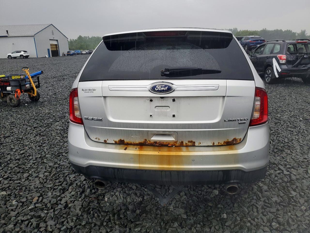 2011 Ford Edge Limited Silver vin: 2FMDK4KC7BBA41894