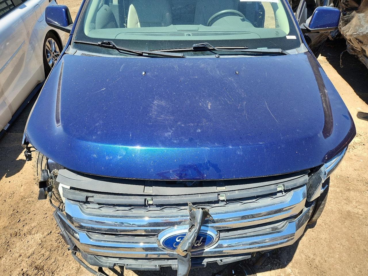 2011 Ford Edge Limited Blue vin: 2FMDK4KC7BBA42835