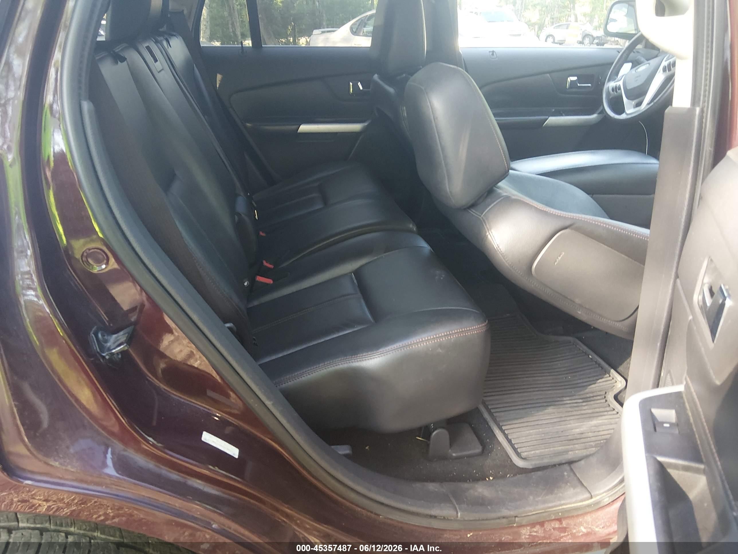 2011 Ford Edge Limited Maroon vin: 2FMDK4KC7BBA66830