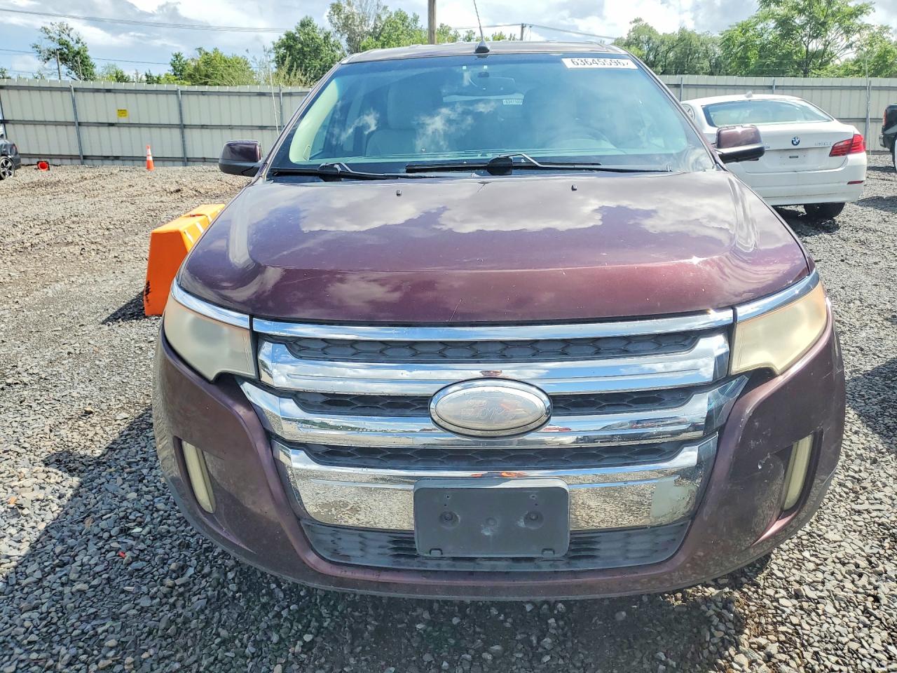 2011 Ford Edge Limited Темно-бордовый vin: 2FMDK4KC7BBB12687