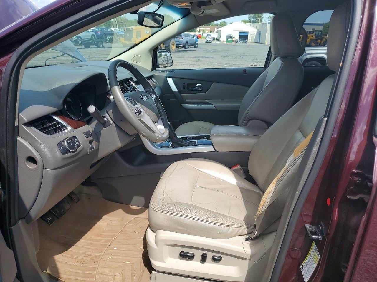 2011 Ford Edge Limited Темно-бордовый vin: 2FMDK4KC7BBB12687