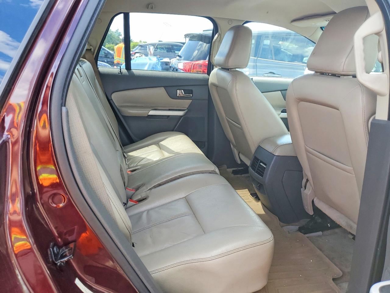 2011 Ford Edge Limited Темно-бордовый vin: 2FMDK4KC7BBB12687