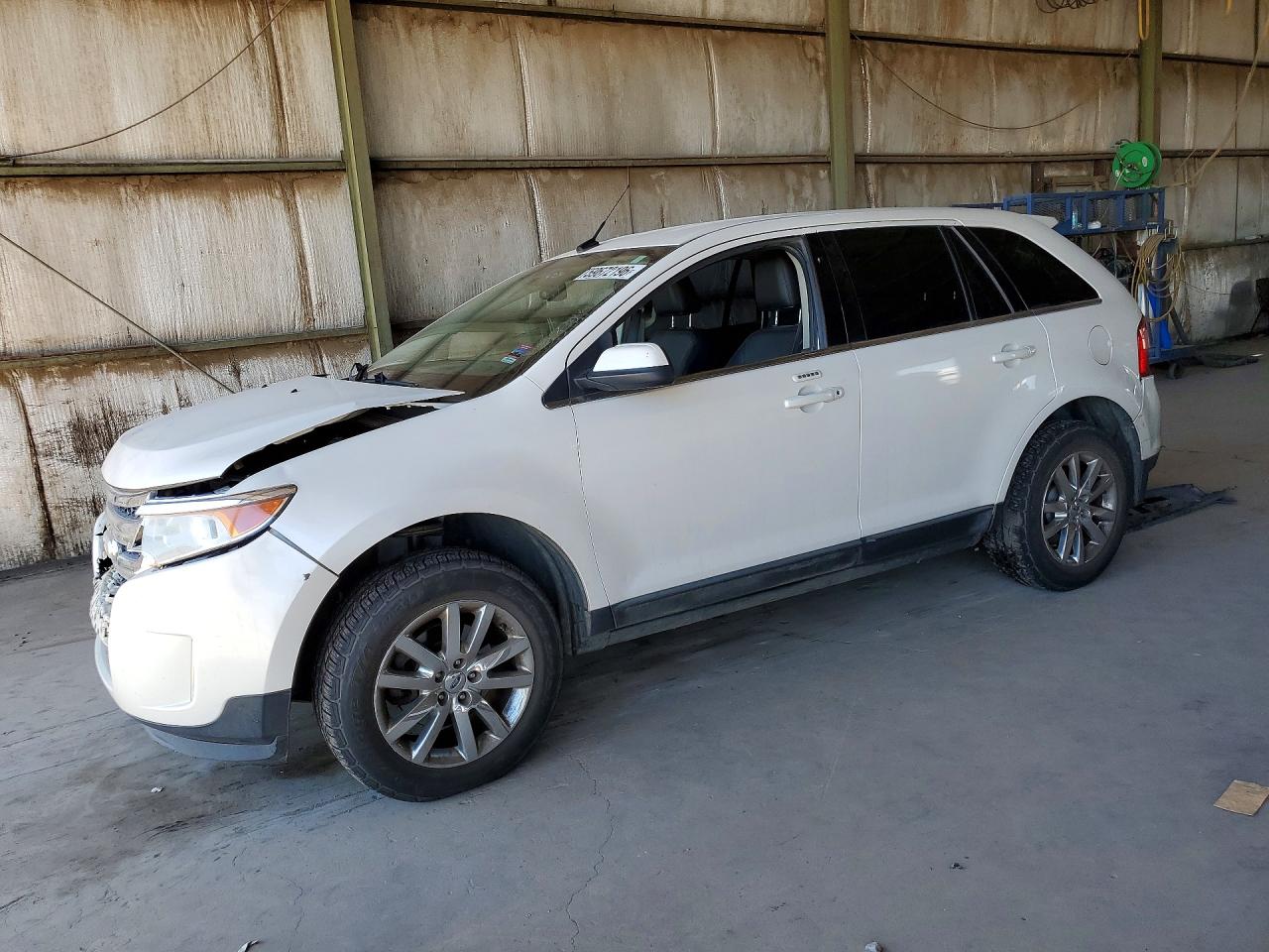 2011 Ford Edge Limited White vin: 2FMDK4KC7BBB38884
