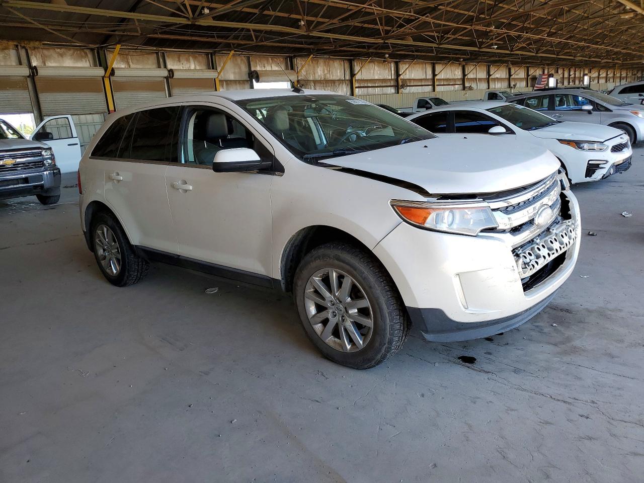 2011 Ford Edge Limited White vin: 2FMDK4KC7BBB38884