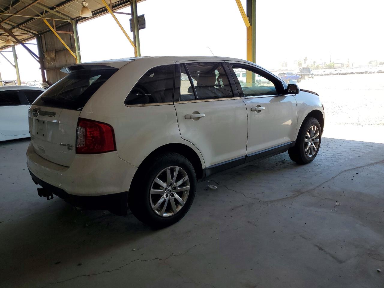 2011 Ford Edge Limited White vin: 2FMDK4KC7BBB38884