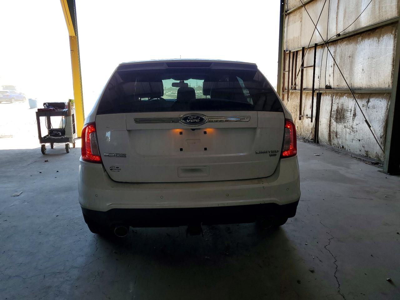 2011 Ford Edge Limited White vin: 2FMDK4KC7BBB38884