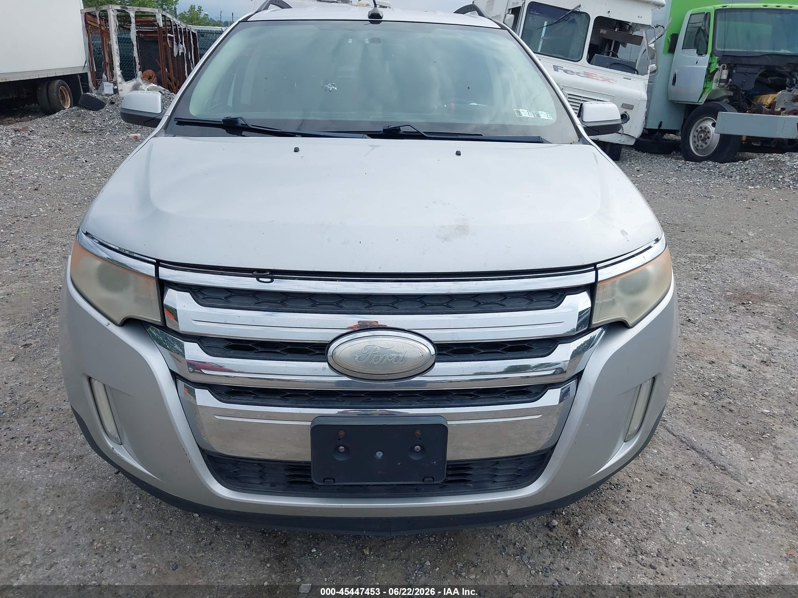 2011 Ford Edge Limited Silver vin: 2FMDK4KC7BBB40201