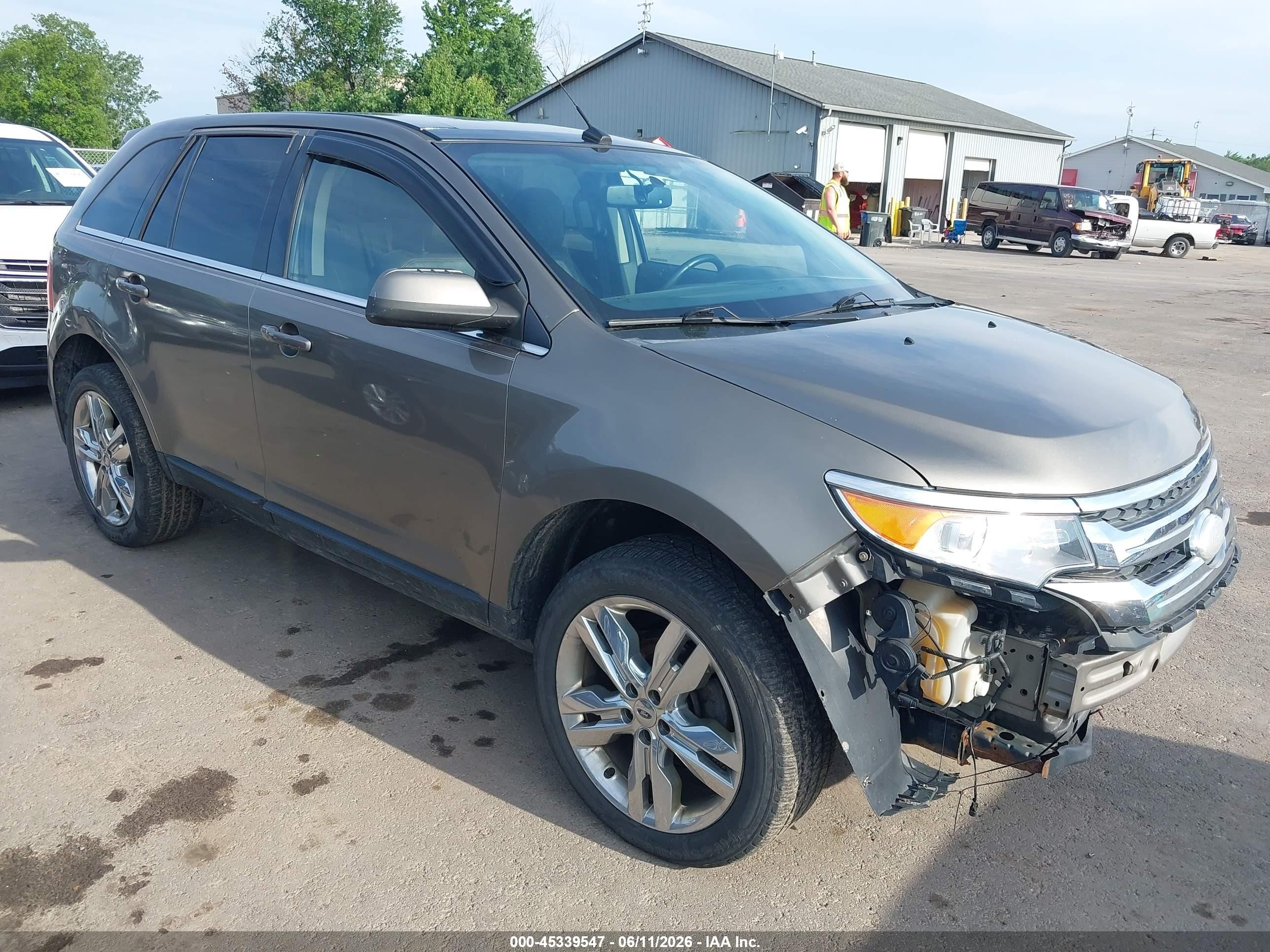 2012 Ford Edge Limited Champagne vin: 2FMDK4KC7CBA69115