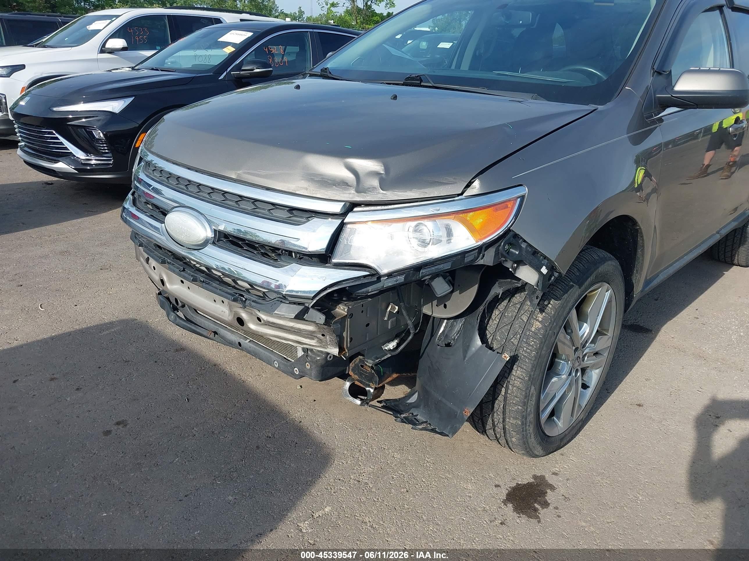 2012 Ford Edge Limited Champagne vin: 2FMDK4KC7CBA69115