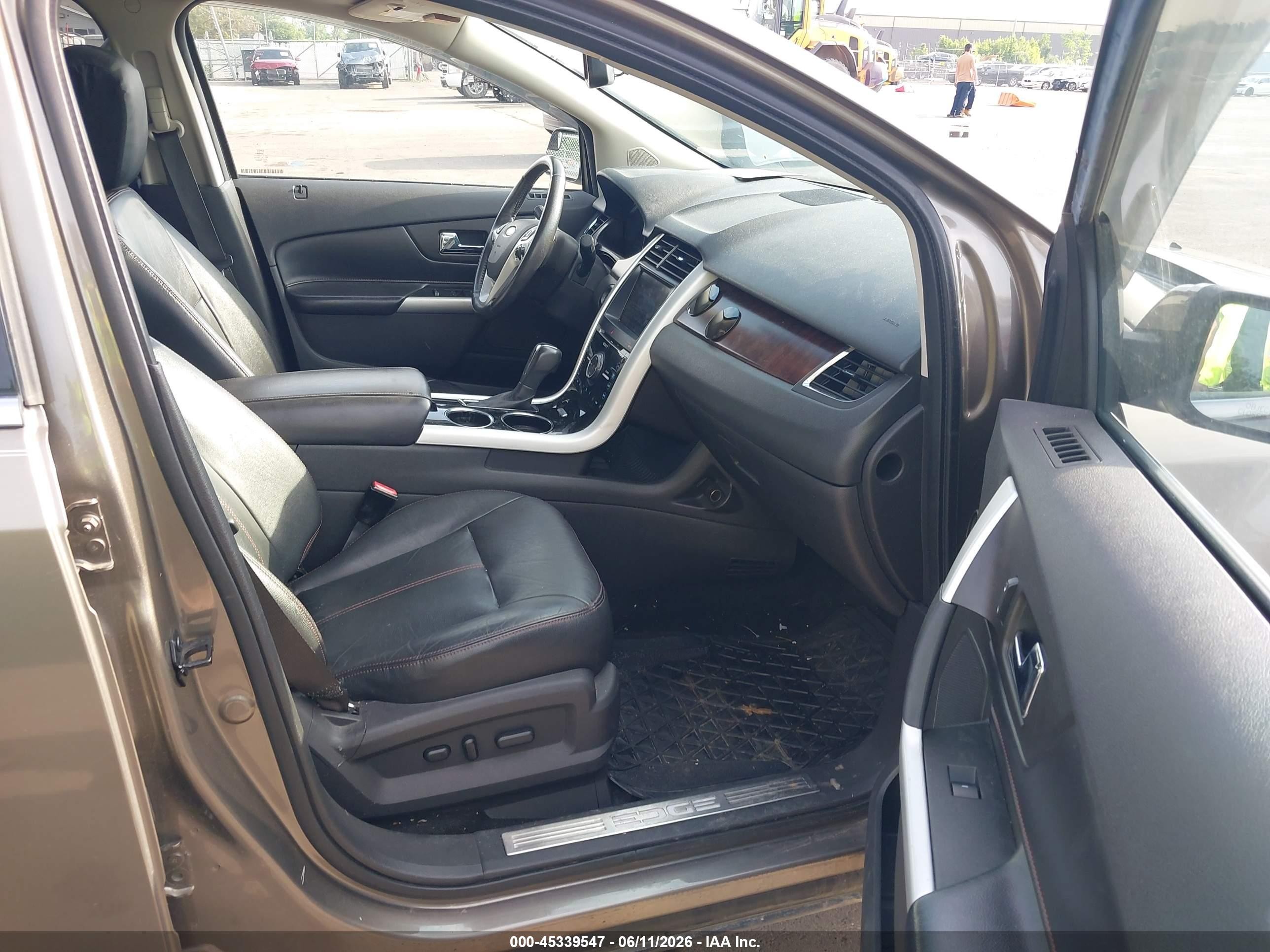 2012 Ford Edge Limited Champagne vin: 2FMDK4KC7CBA69115