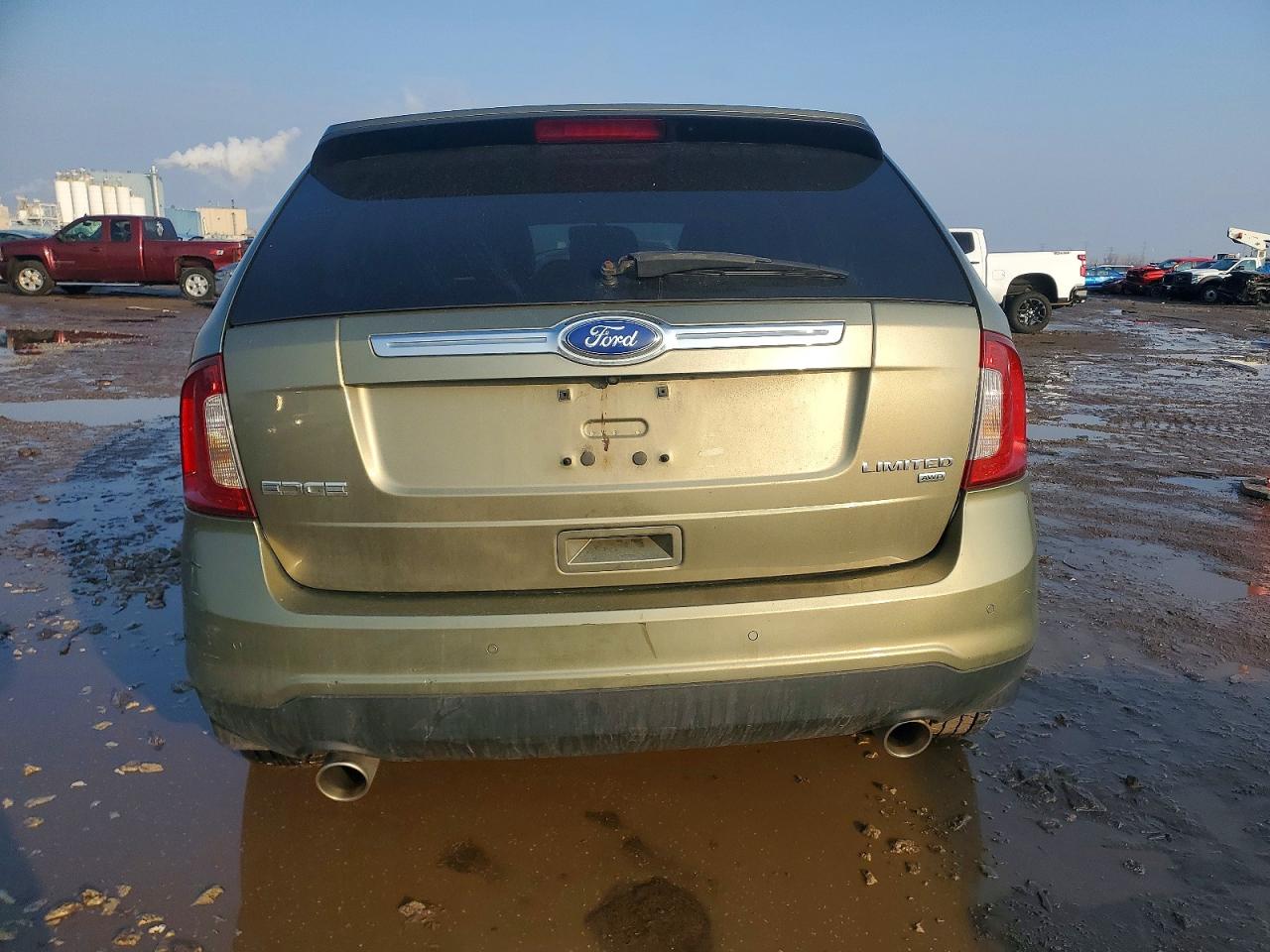 2012 Ford Edge Limited Green vin: 2FMDK4KC7CBA71186